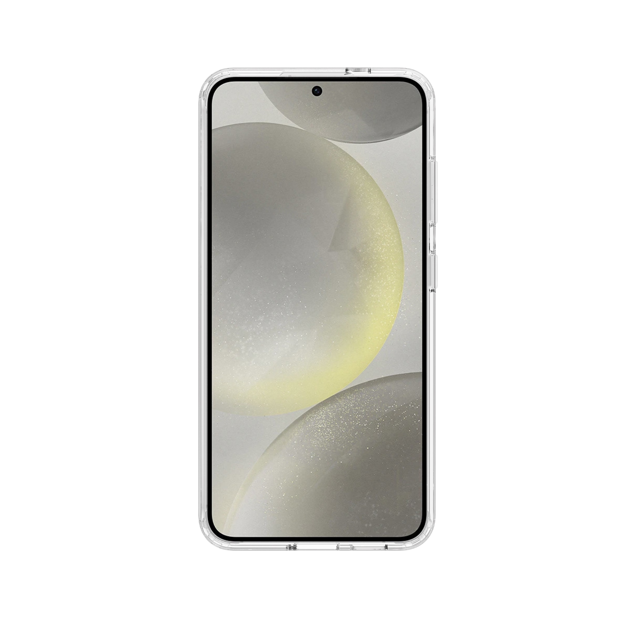 Coque hybride MagSafe Samsung Galaxy S24, transparent