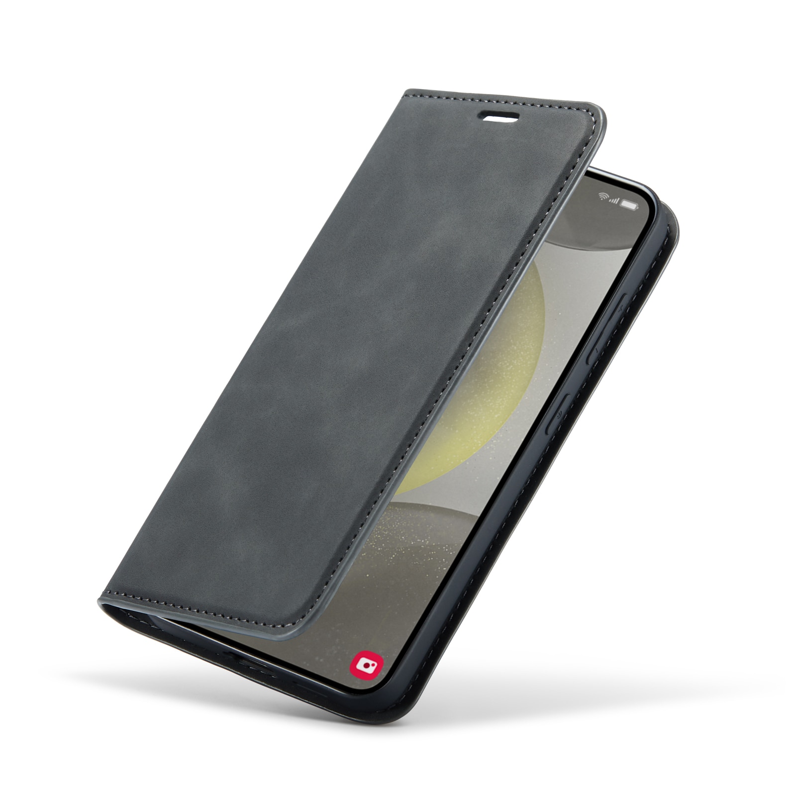 Coque portefeuille mince Samsung Galaxy S24, Noir