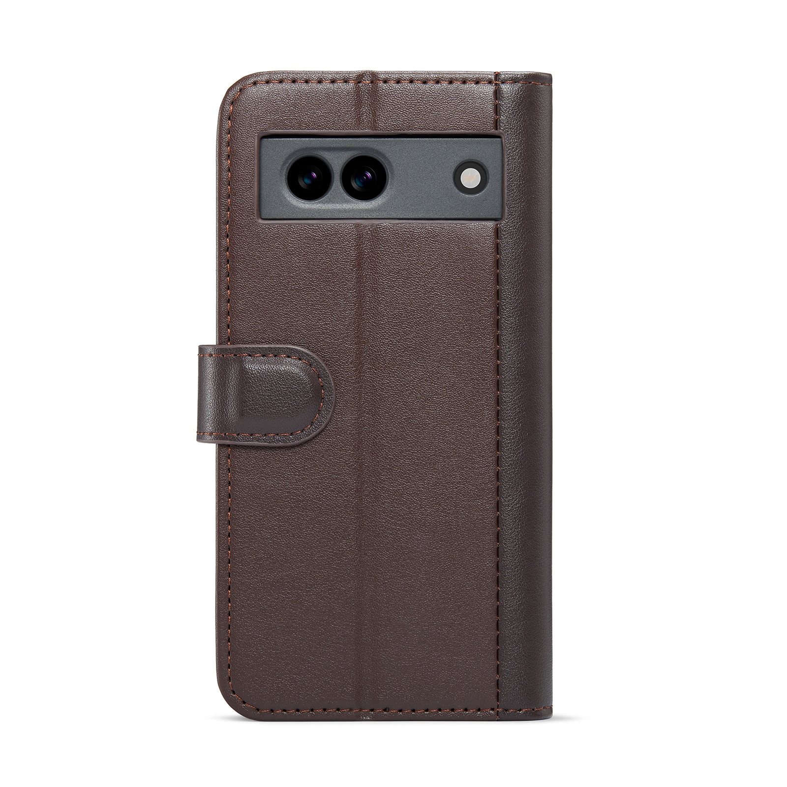 Étui en cuir veritable Google Pixel 8a, Marron