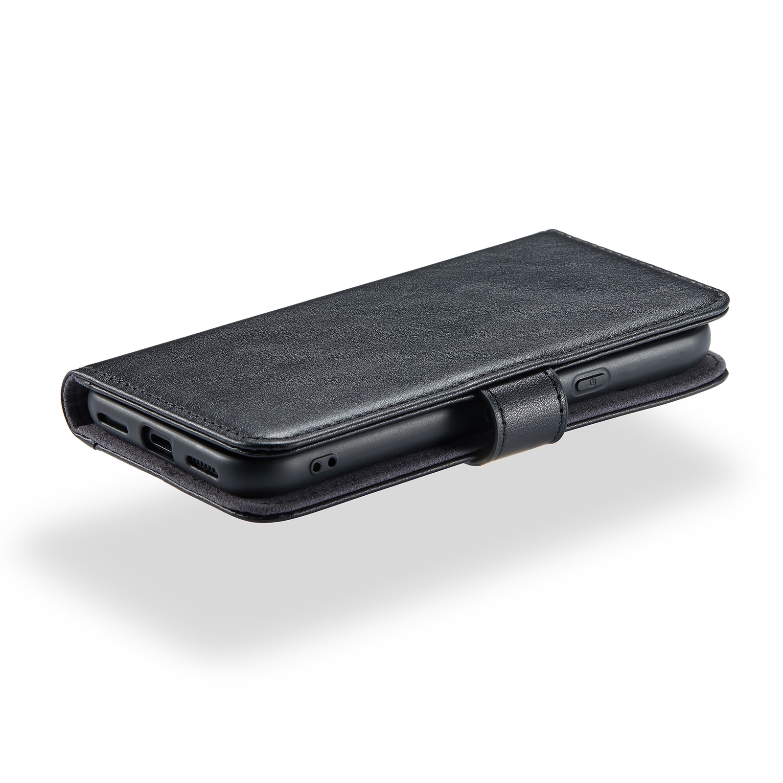 Étui en cuir veritable Google Pixel 8a, Noir