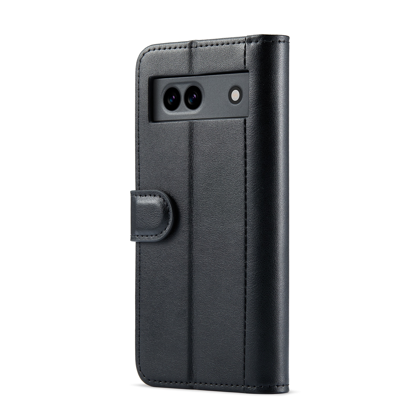 Étui en cuir veritable Google Pixel 8a, Noir