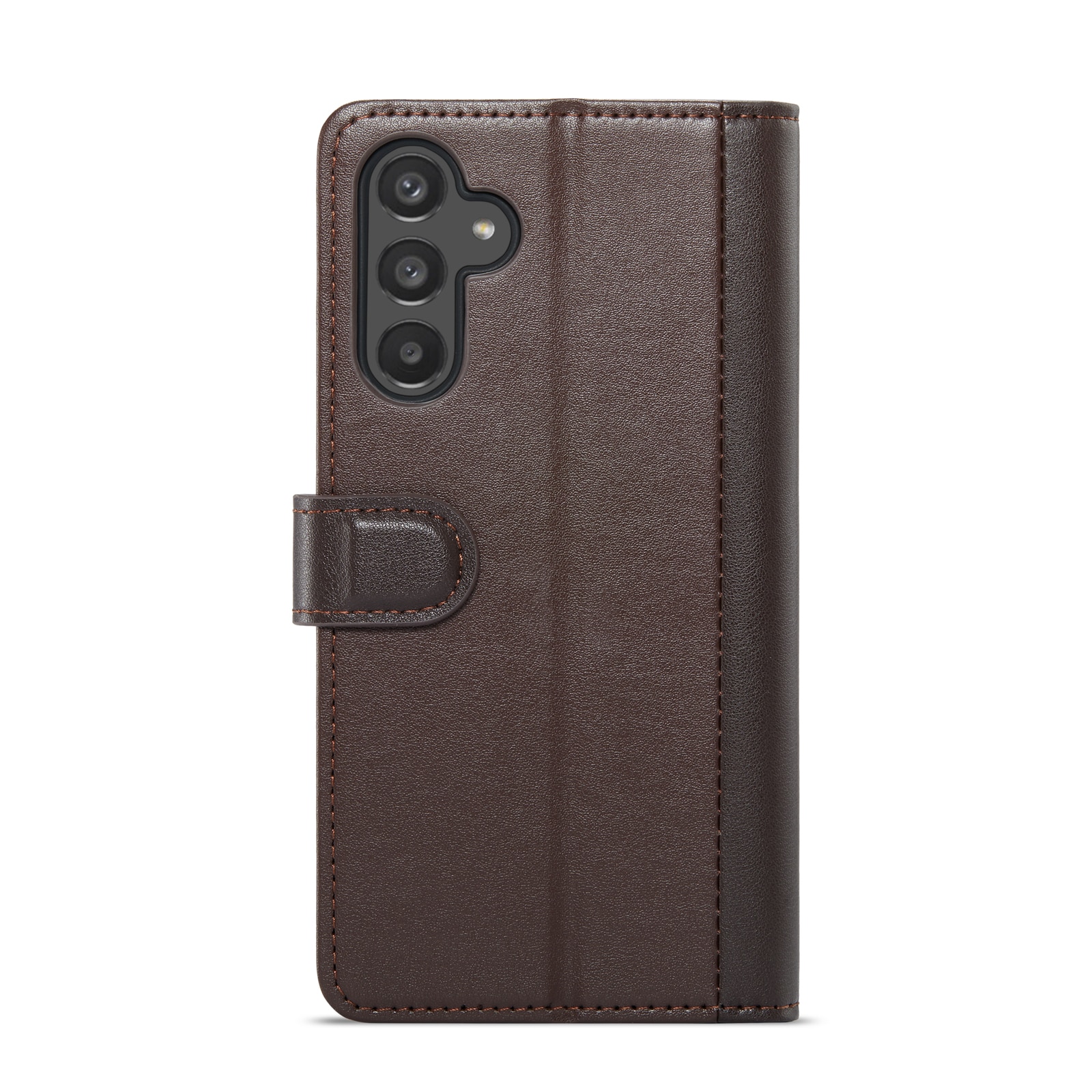 Étui en cuir veritable Samsung Galaxy A15, Marron