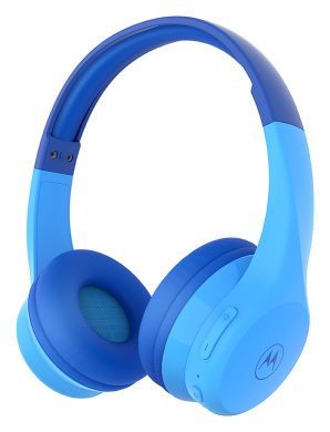 Moto JR300 On-Ear Wireless Casque pour enfant, bleu