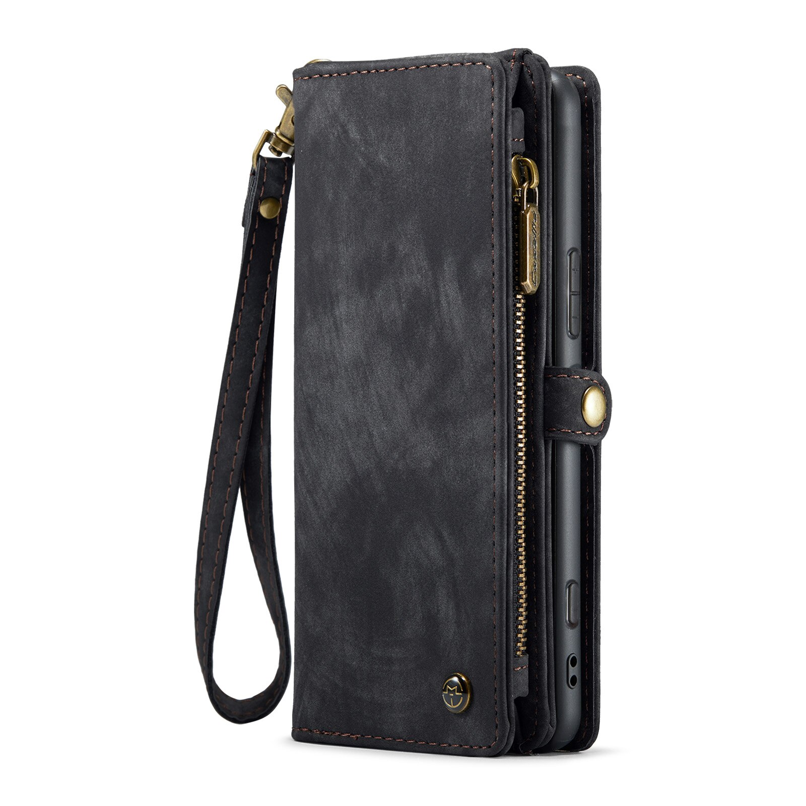 Étui portefeuille multi-cartes Sony Xperia 10 VI, Gris