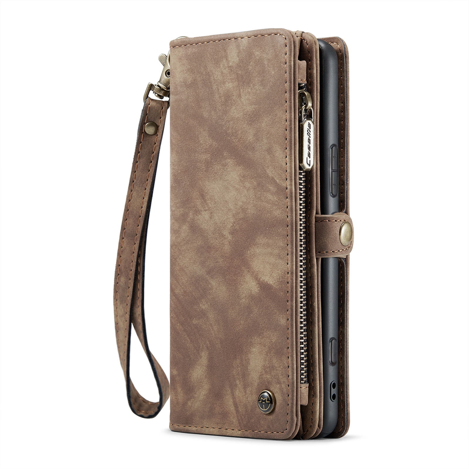 Étui portefeuille multi-cartes Sony Xperia 10 VI, Marron