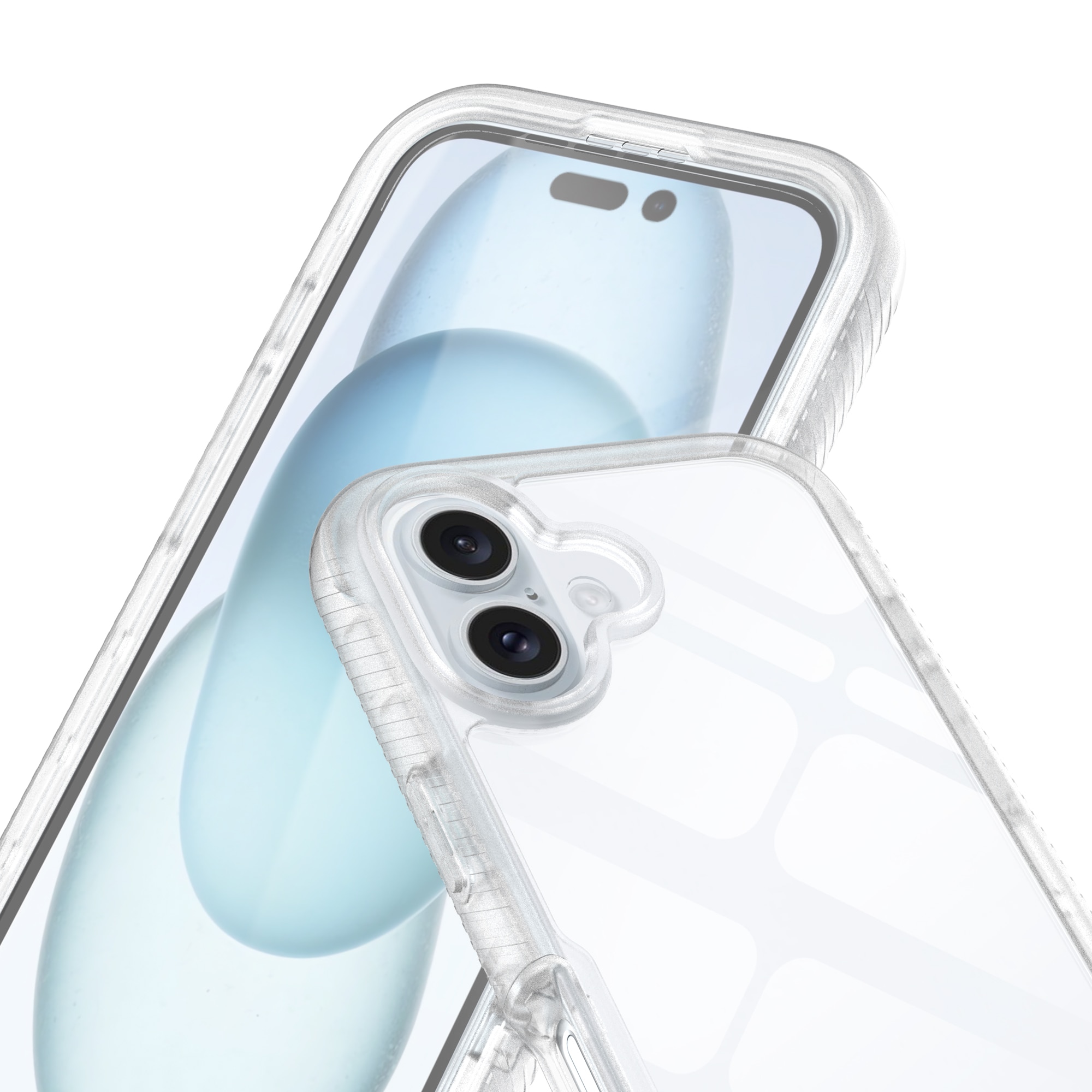 Coque Full Protection iPhone 16, Transparent