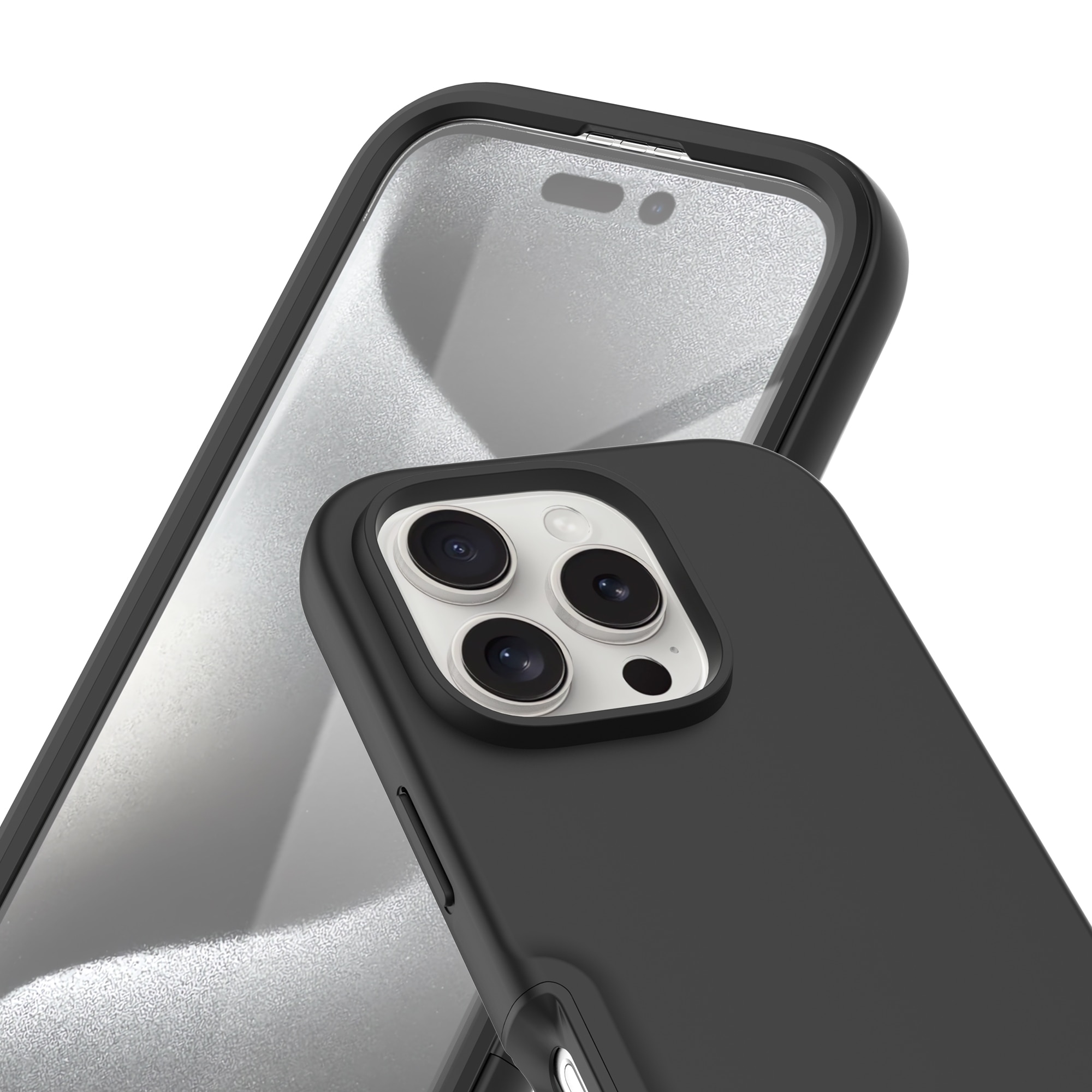 Coque Full Protection iPhone 16 Pro, Noir