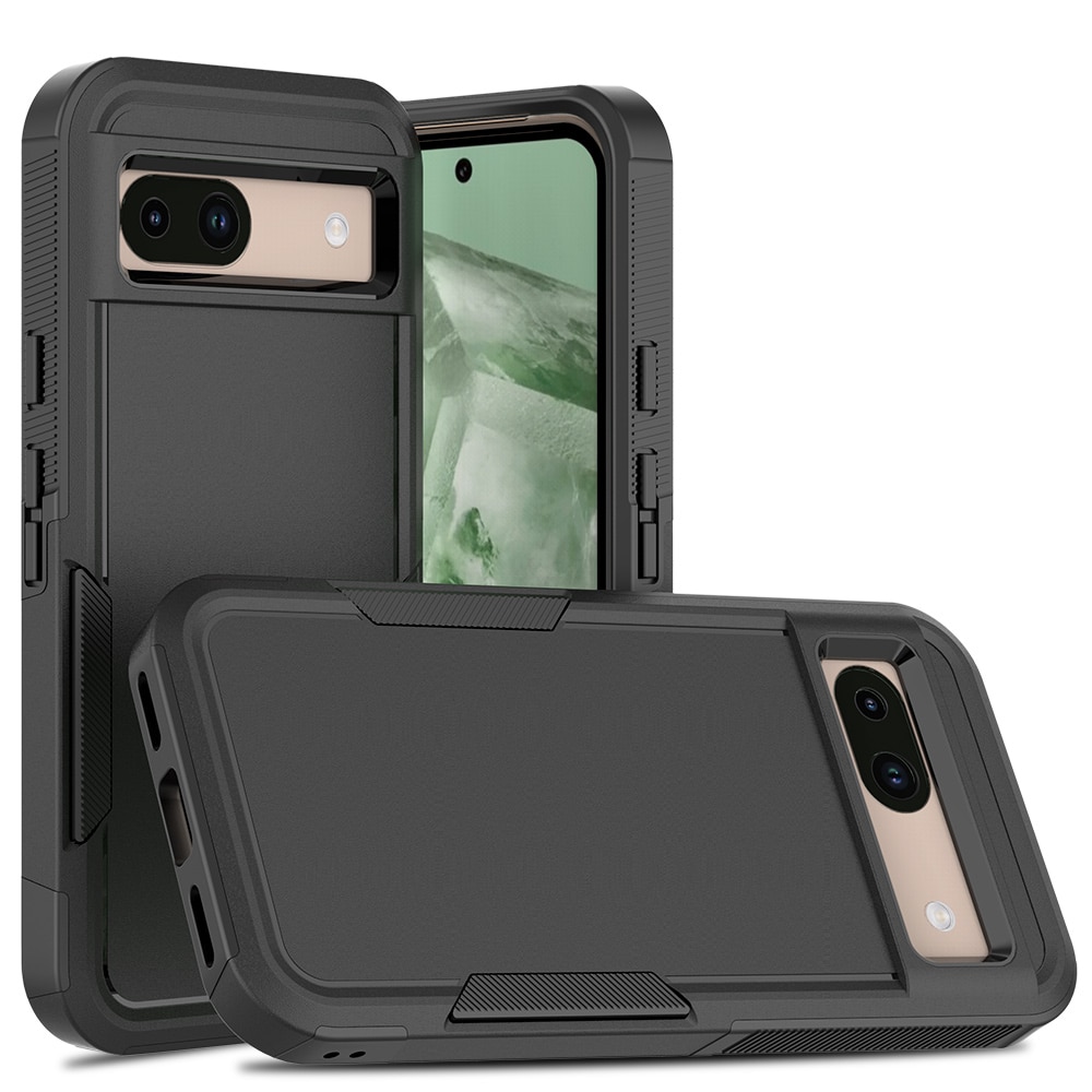 Coque hybride Off-road Google Pixel 8a, noir