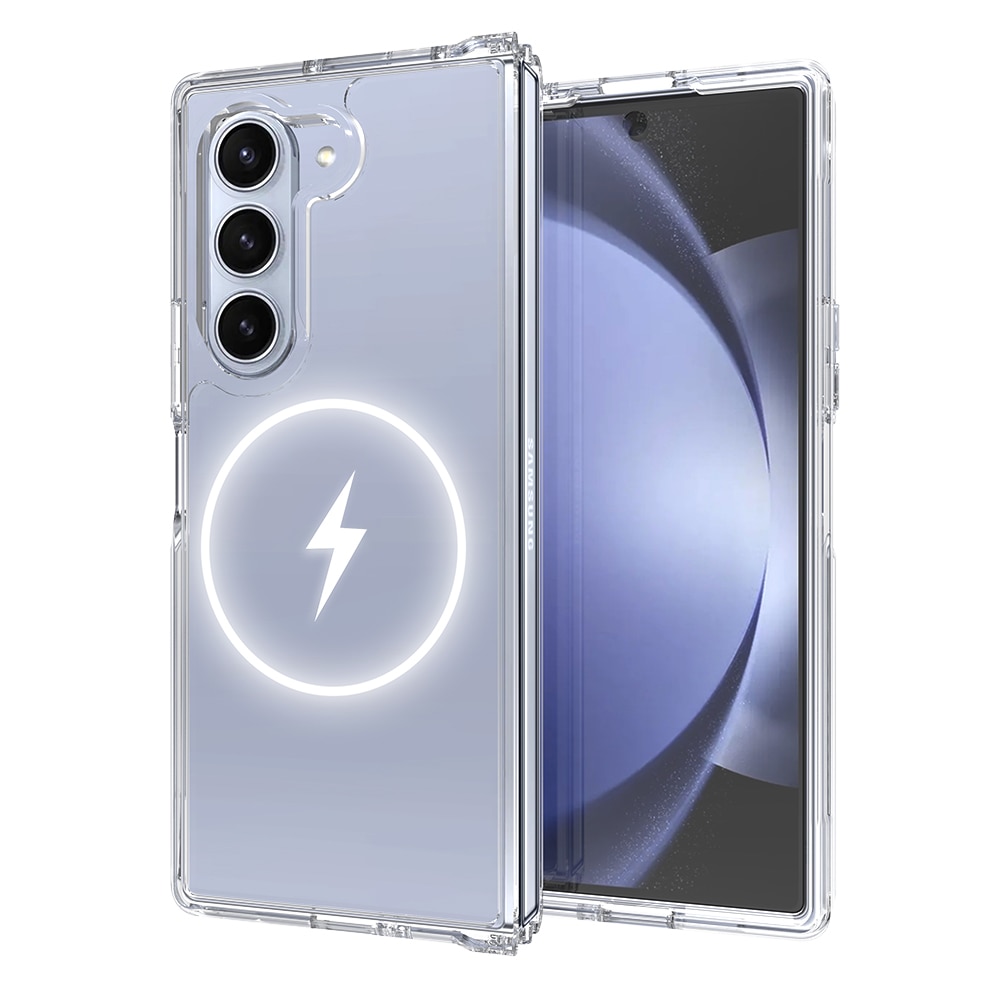 Coque hybride MagSafe Samsung Galaxy Z Fold 6 Transparent