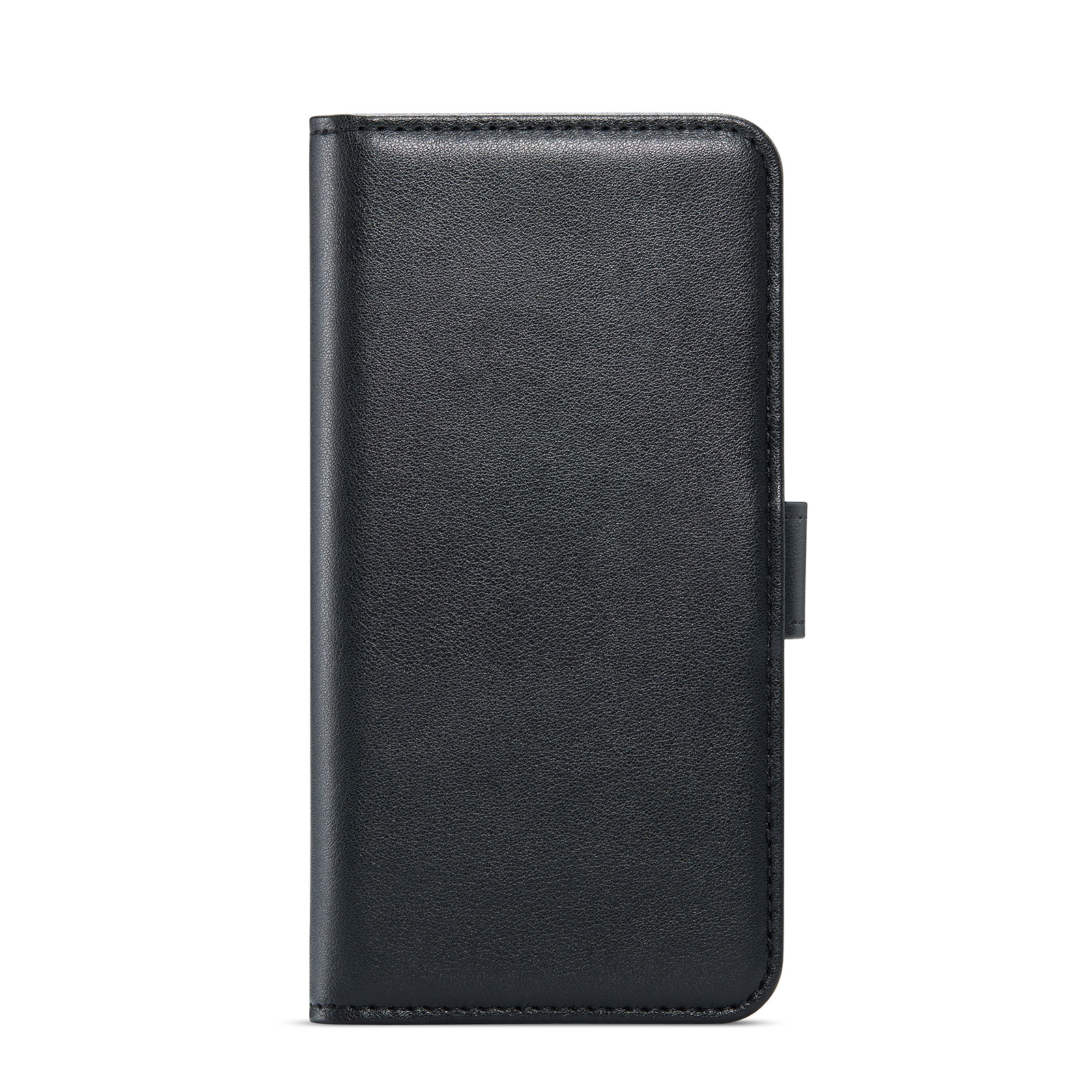 Étui en cuir veritable iPhone 16 Pro, Noir