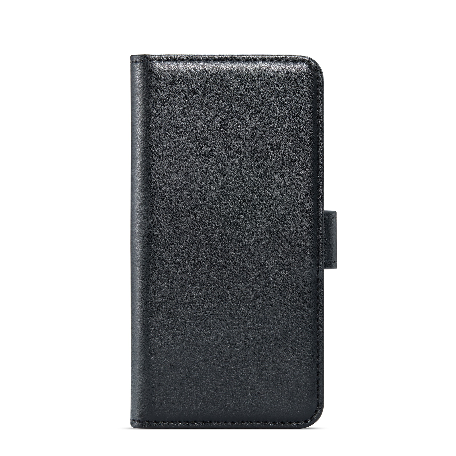 Étui en cuir veritable iPhone 16 Plus, Noir