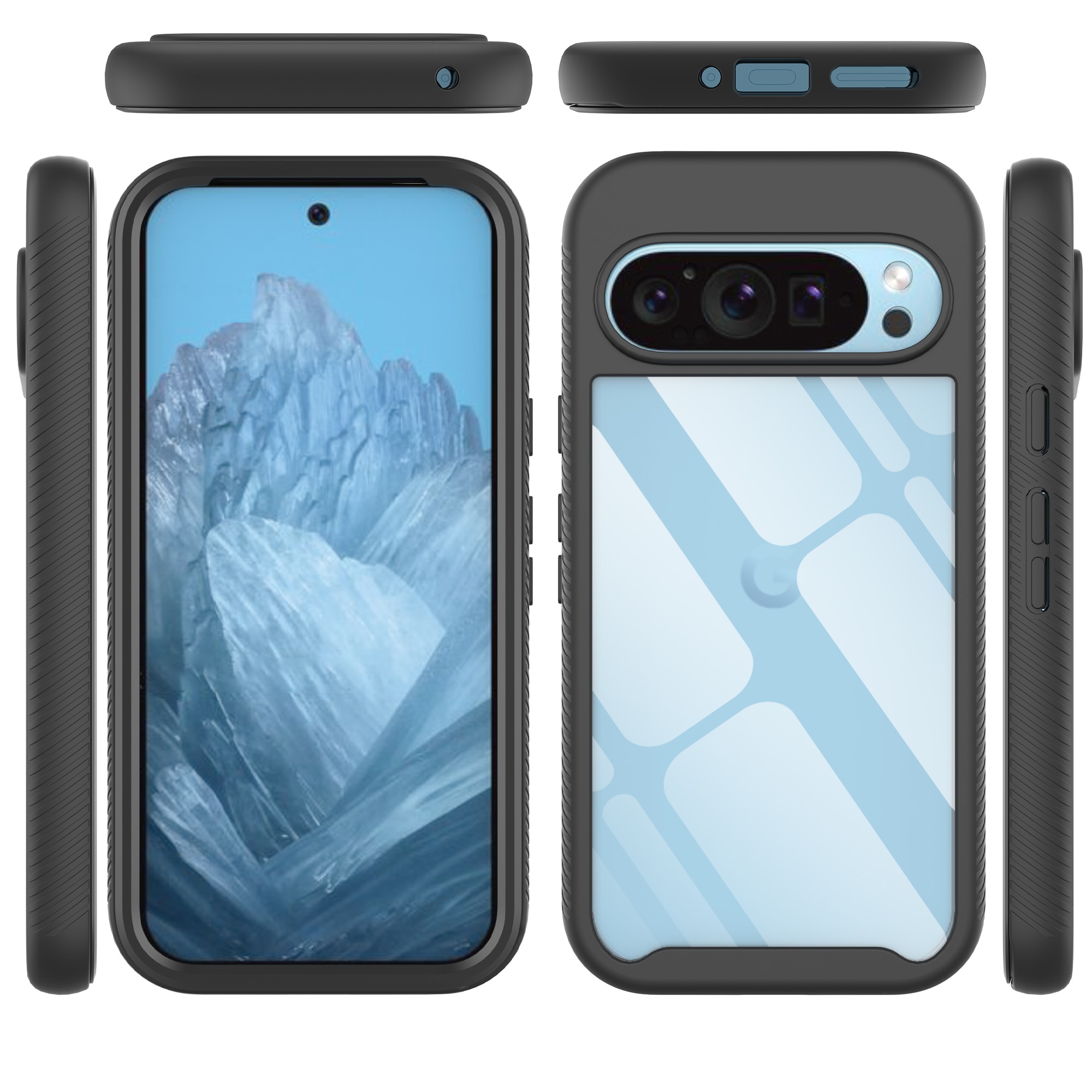 Coque Full Protection Google Pixel 9 Pro, Noir