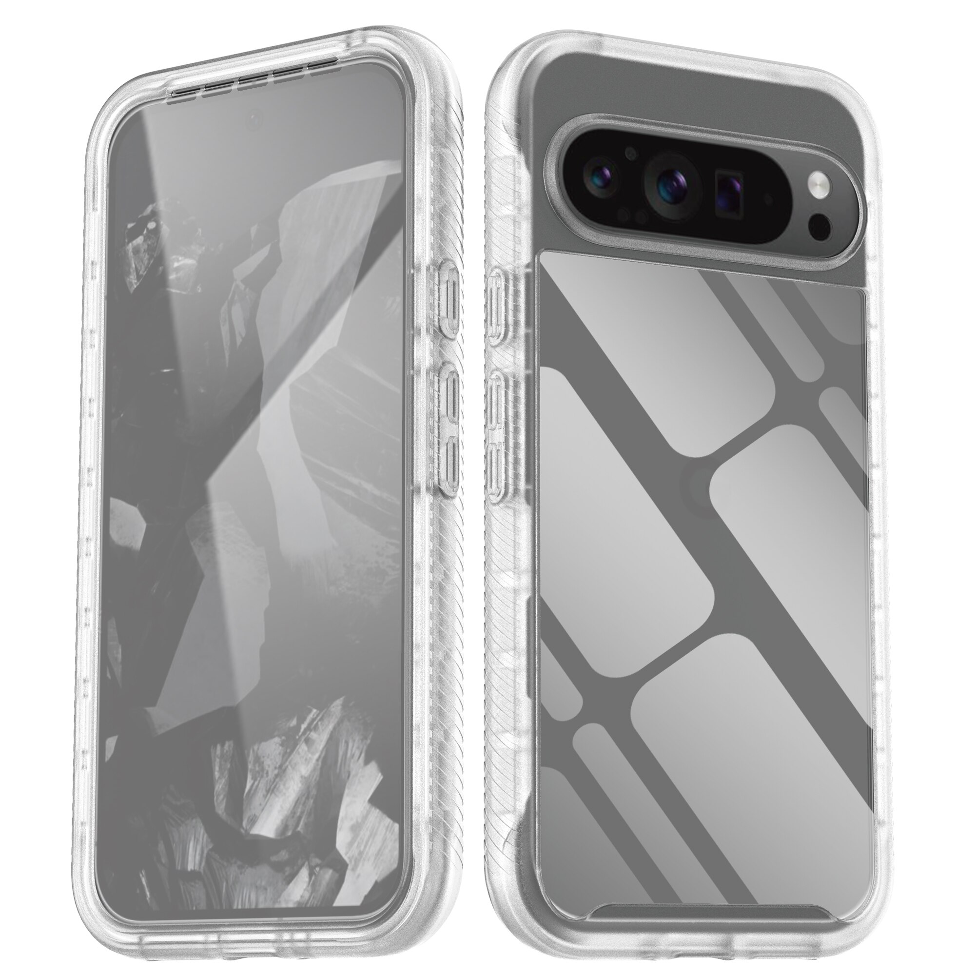 Coque Full Protection Google Pixel 9 Pro XL, Transparent
