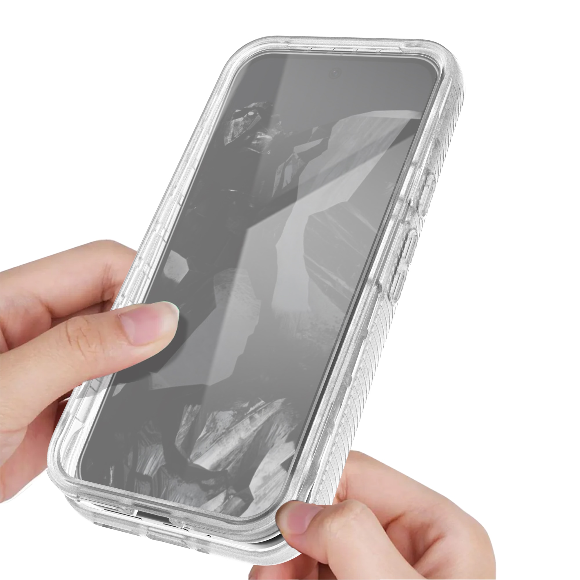 Coque Full Protection Google Pixel 9 Pro XL, Transparent