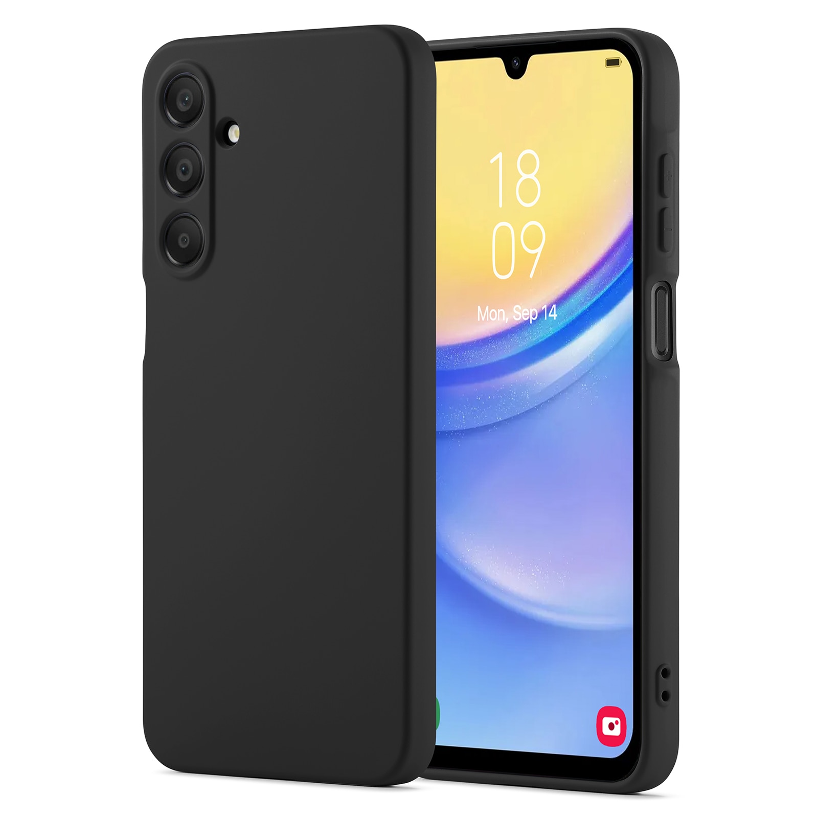 Coque TPU Samsung Galaxy A16, Noir