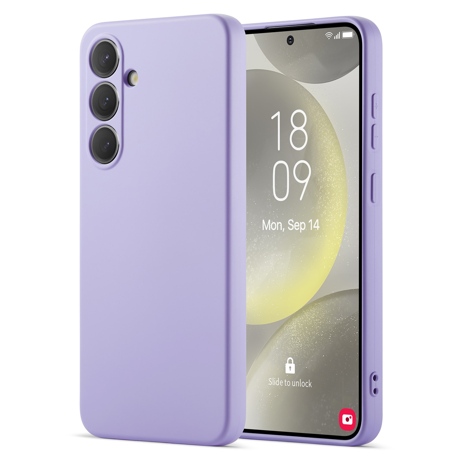 Coque TPU Samsung Galaxy S24 FE, Violet