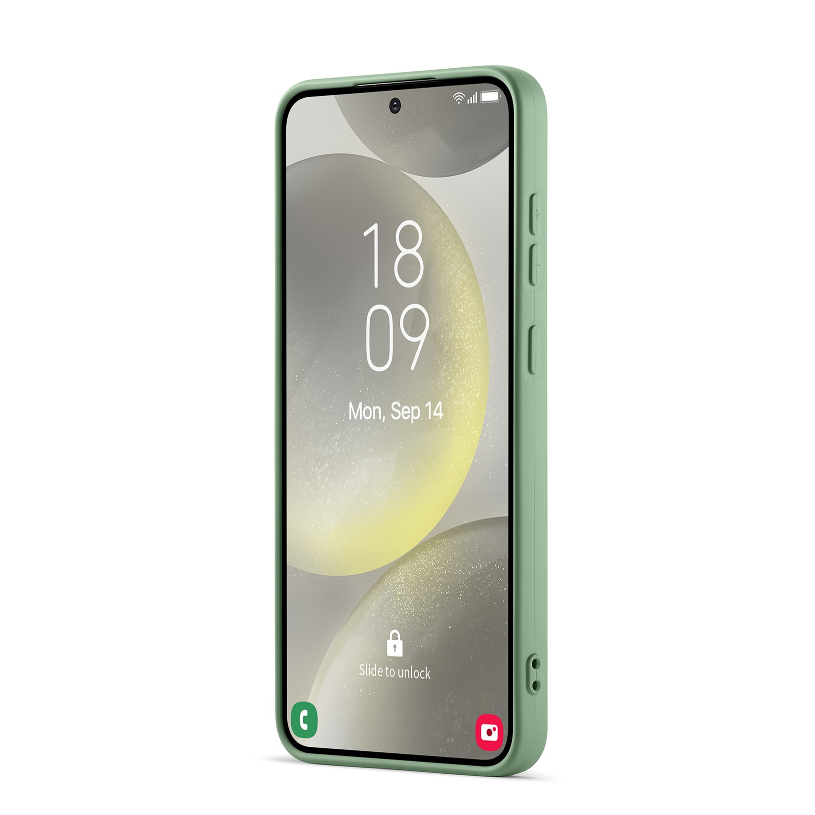 Coque TPU Samsung Galaxy S24 FE, Vert