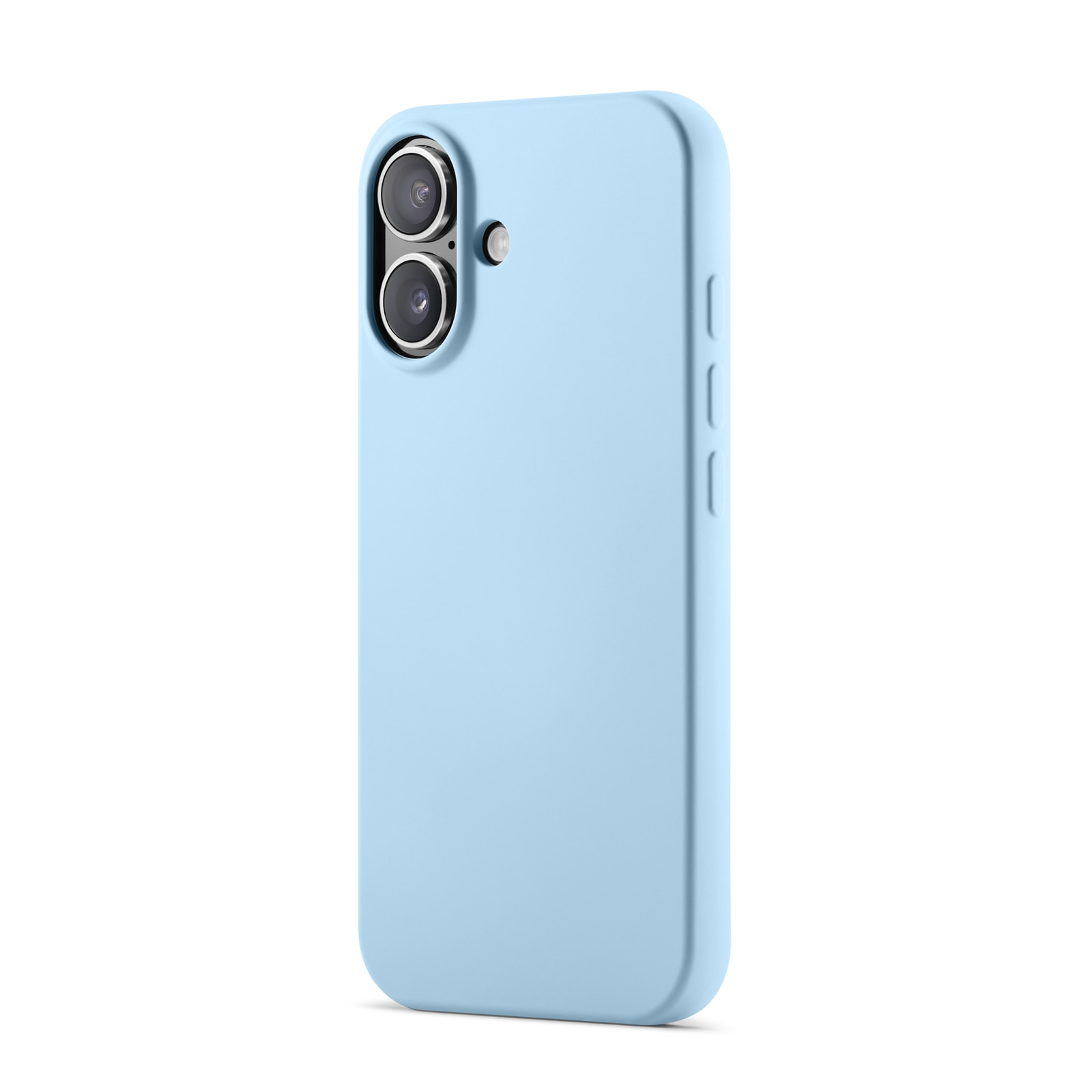Coque TPU iPhone 16, Bleu