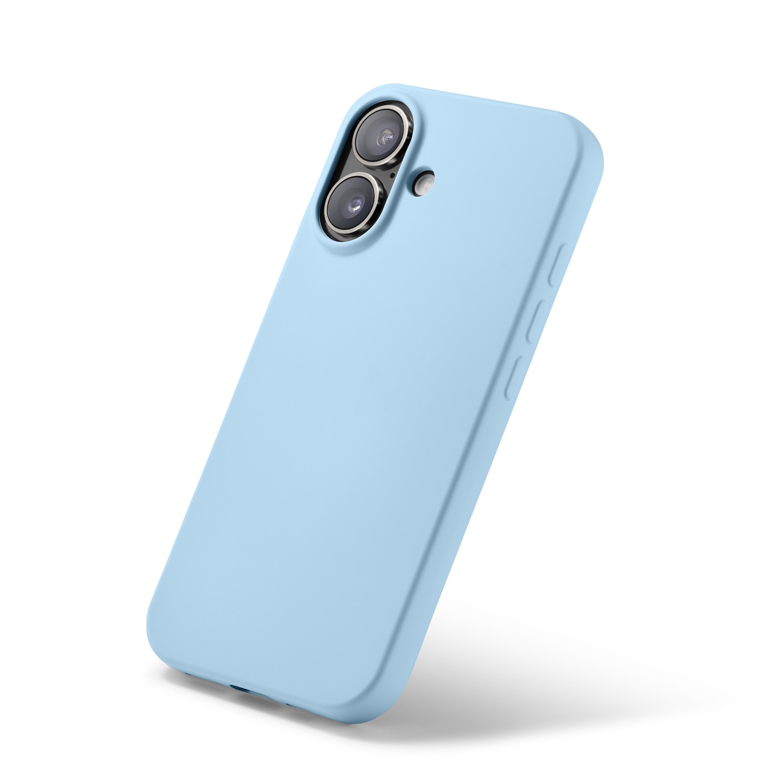 Coque TPU iPhone 16, Bleu