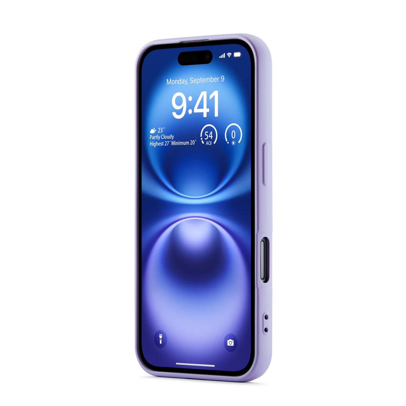 Coque TPU iPhone 16 Plus, Violet