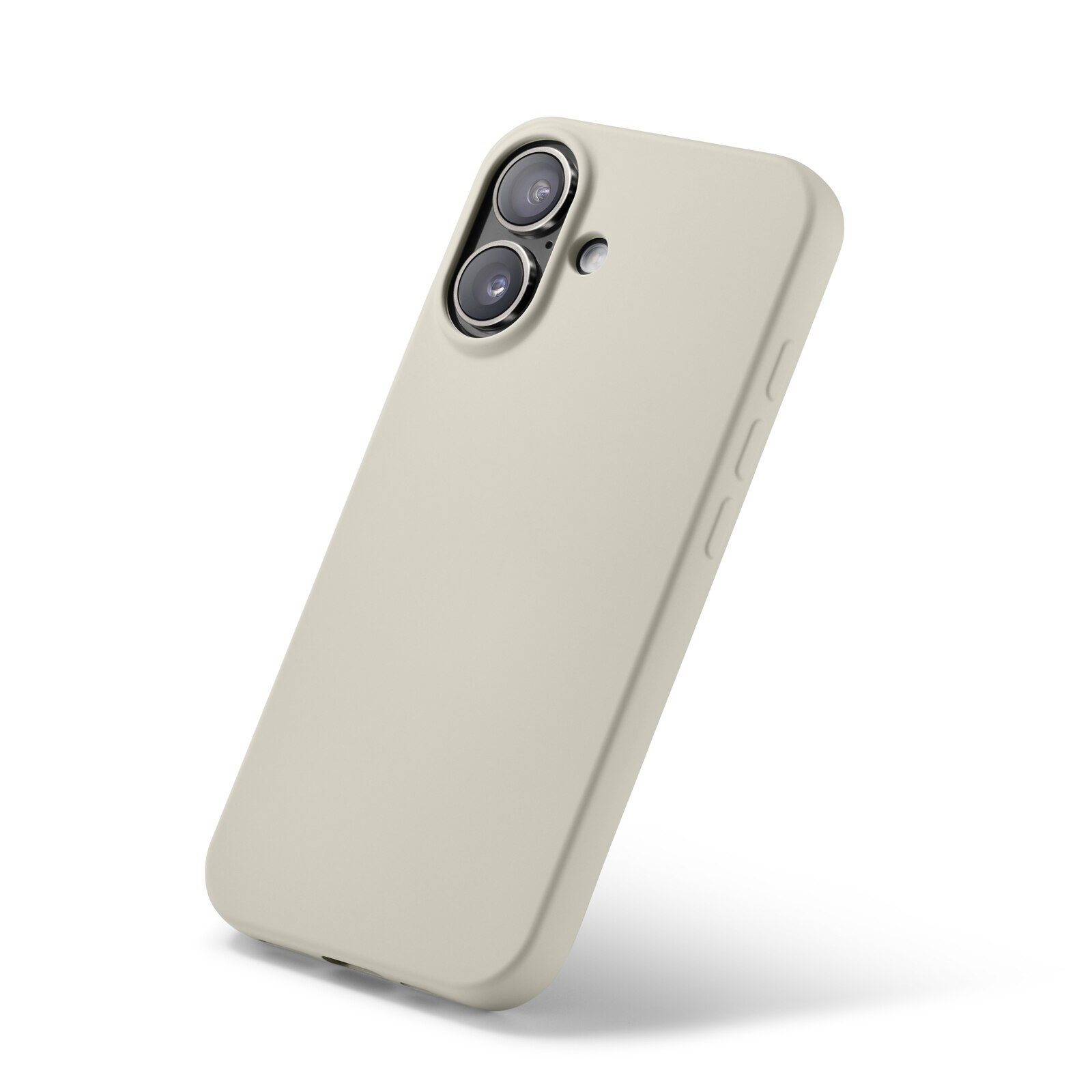 Coque TPU iPhone 16, Beige