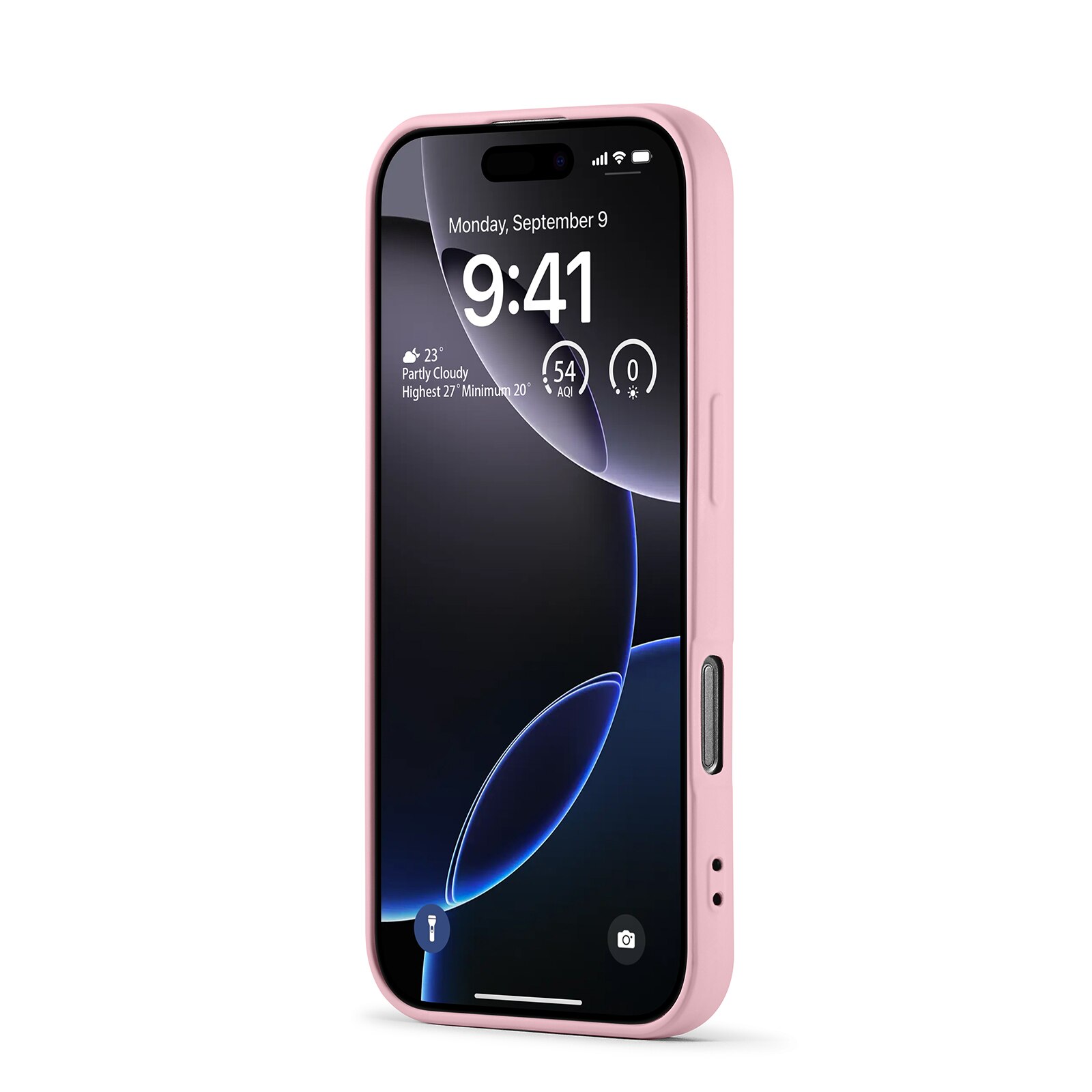 Coque TPU iPhone 16 Pro, Rose