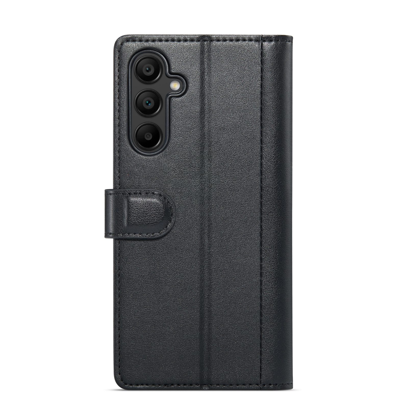 Étui en cuir veritable Samsung Galaxy A16, Noir