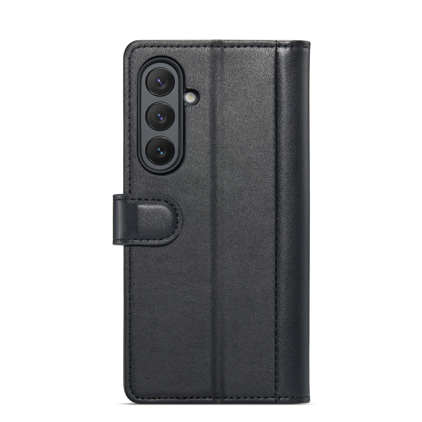 Étui en cuir veritable Samsung Galaxy S24 FE, Noir