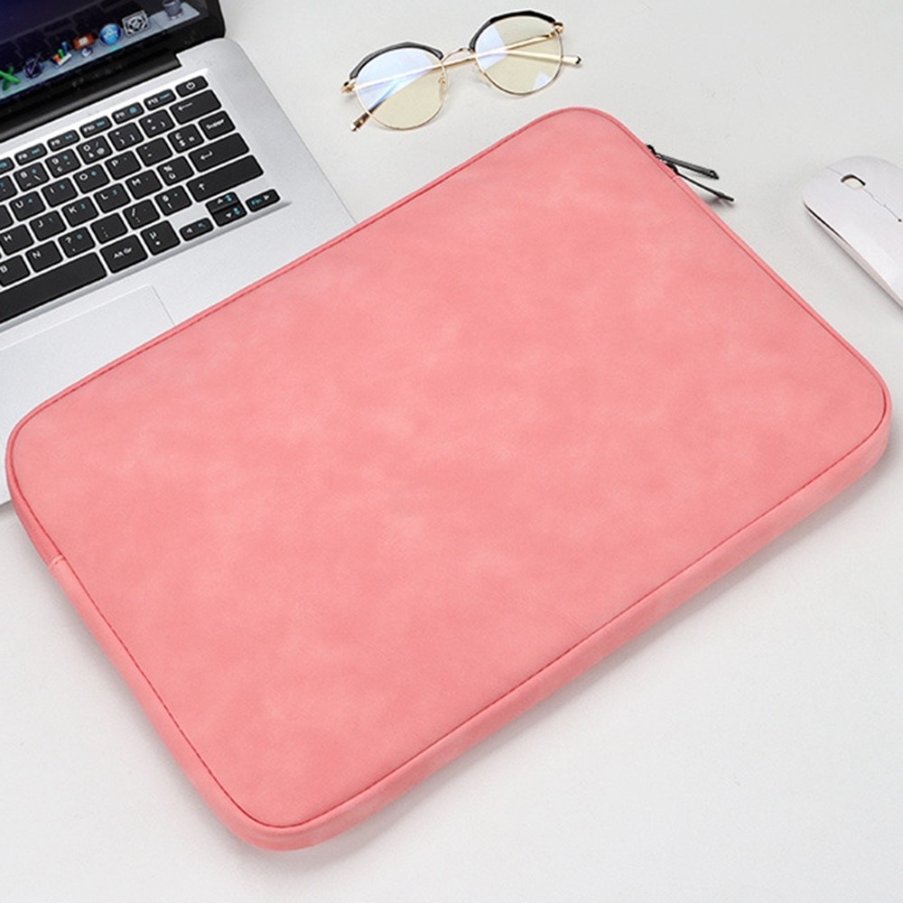 Étui en cuir pour ordinateur portable up to 13,3" rose