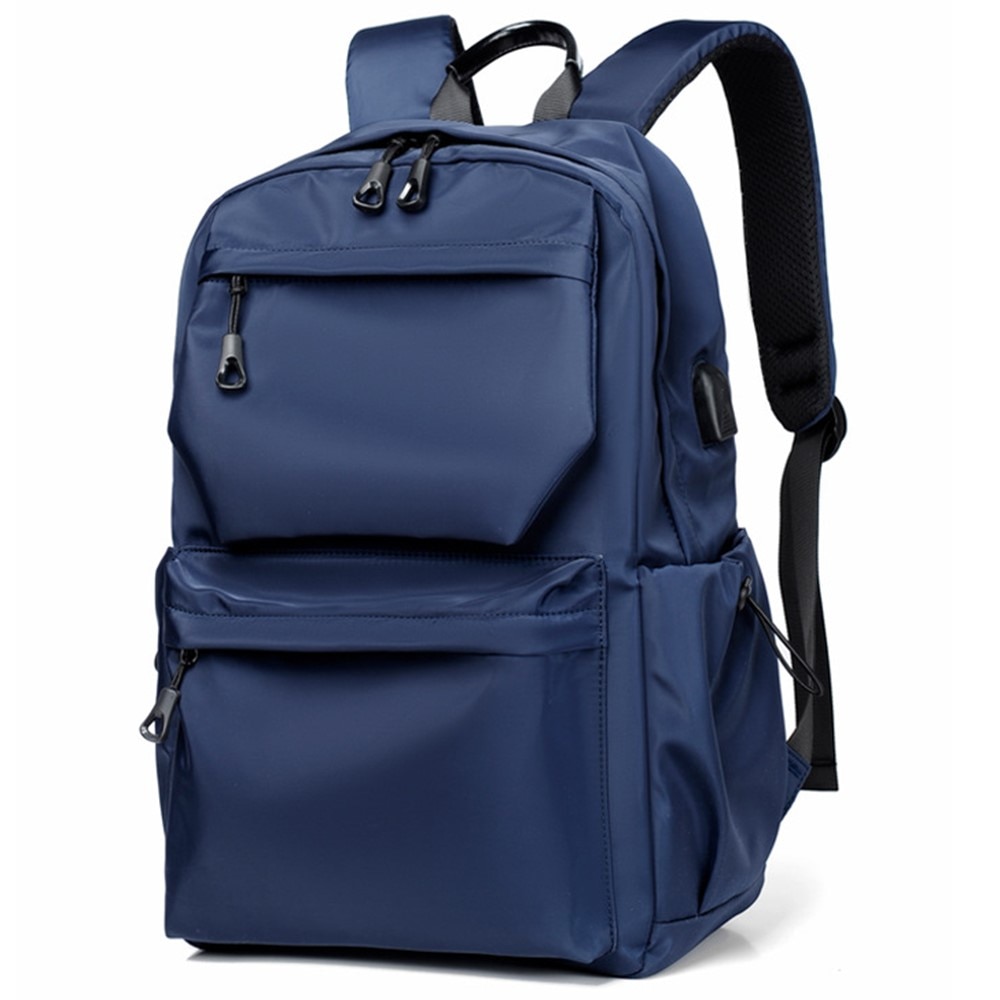 Sac à dos pour ordinateur portable jusqu'à 14 pouces, bleu