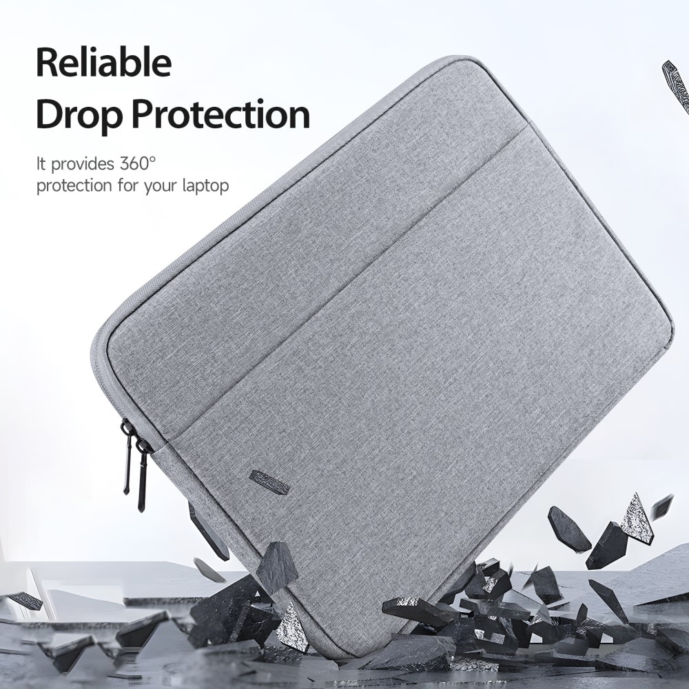 Étui pour ordinateur portable 13 - 13,9" gris