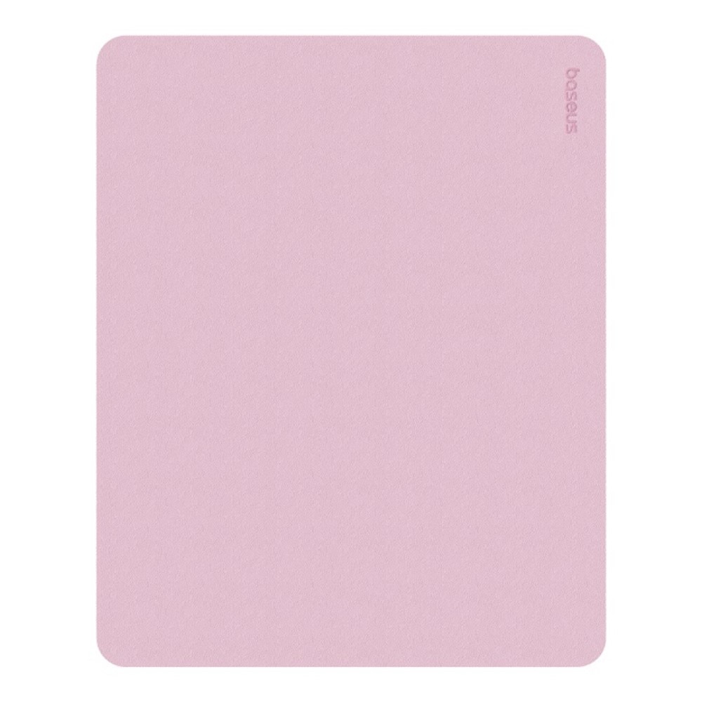 Tapis de souris en cuir, rose