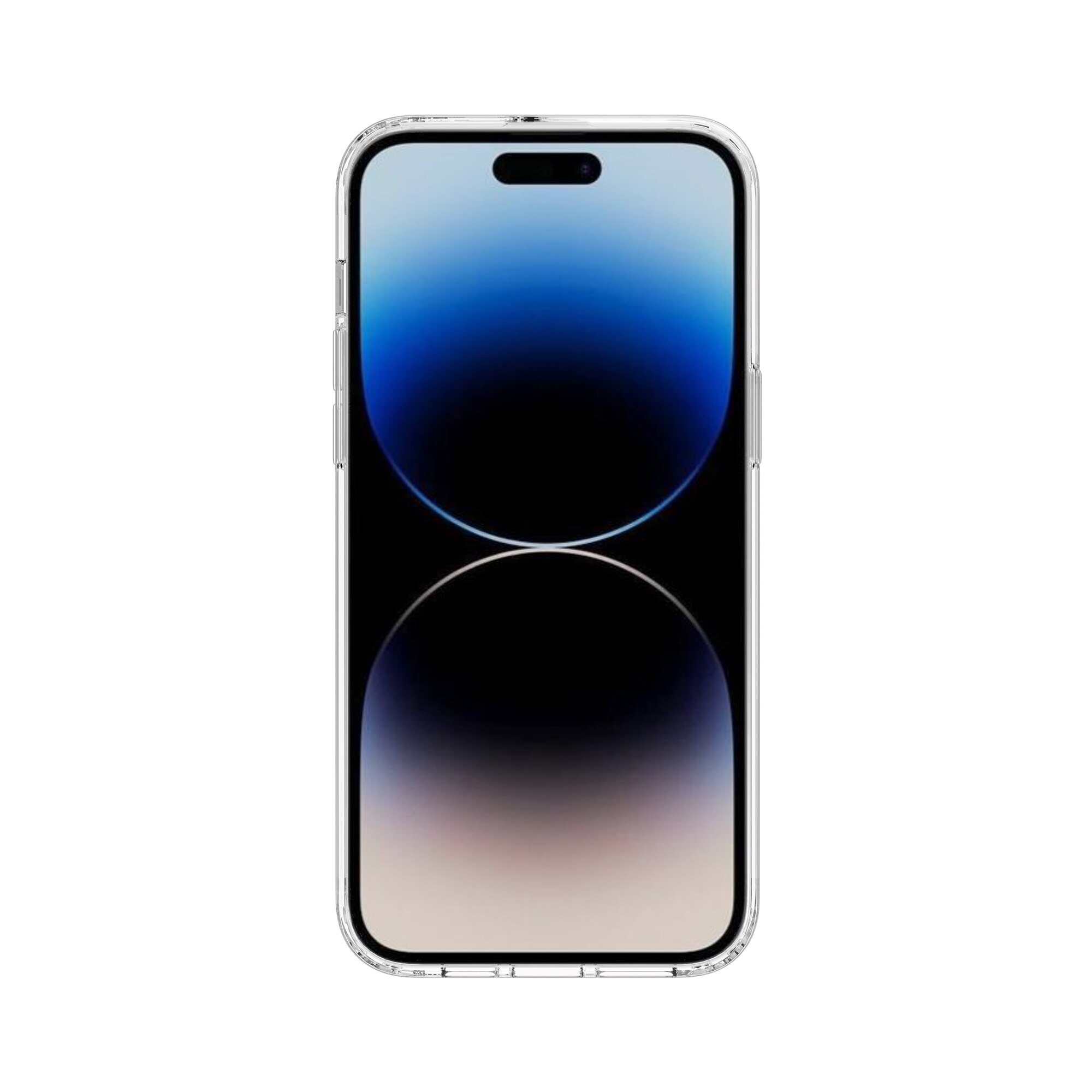 Coque hybride pour iPhone 14 Pro Max, Transparent