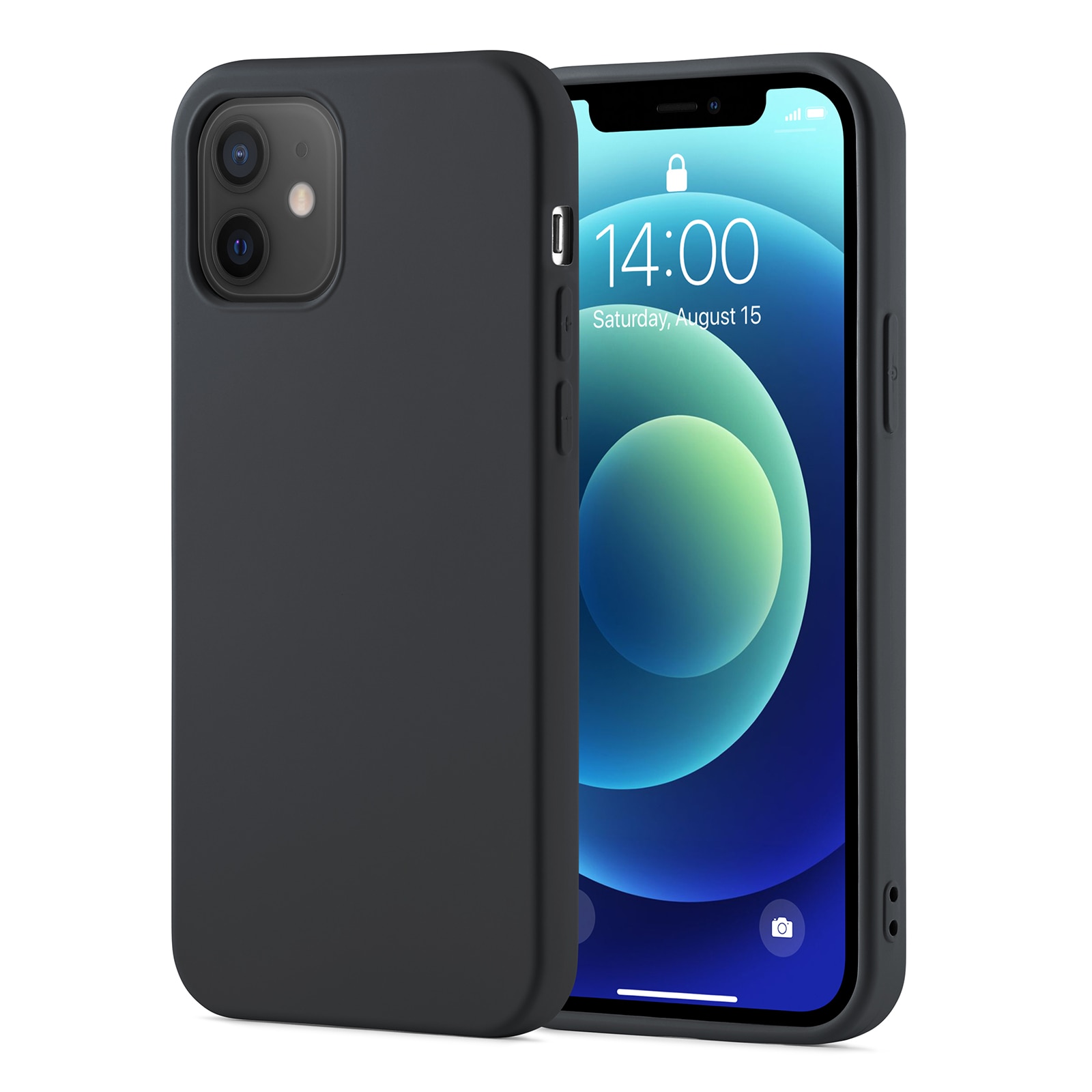 Coque TPU iPhone 12/iPhone 12 Pro, Gris