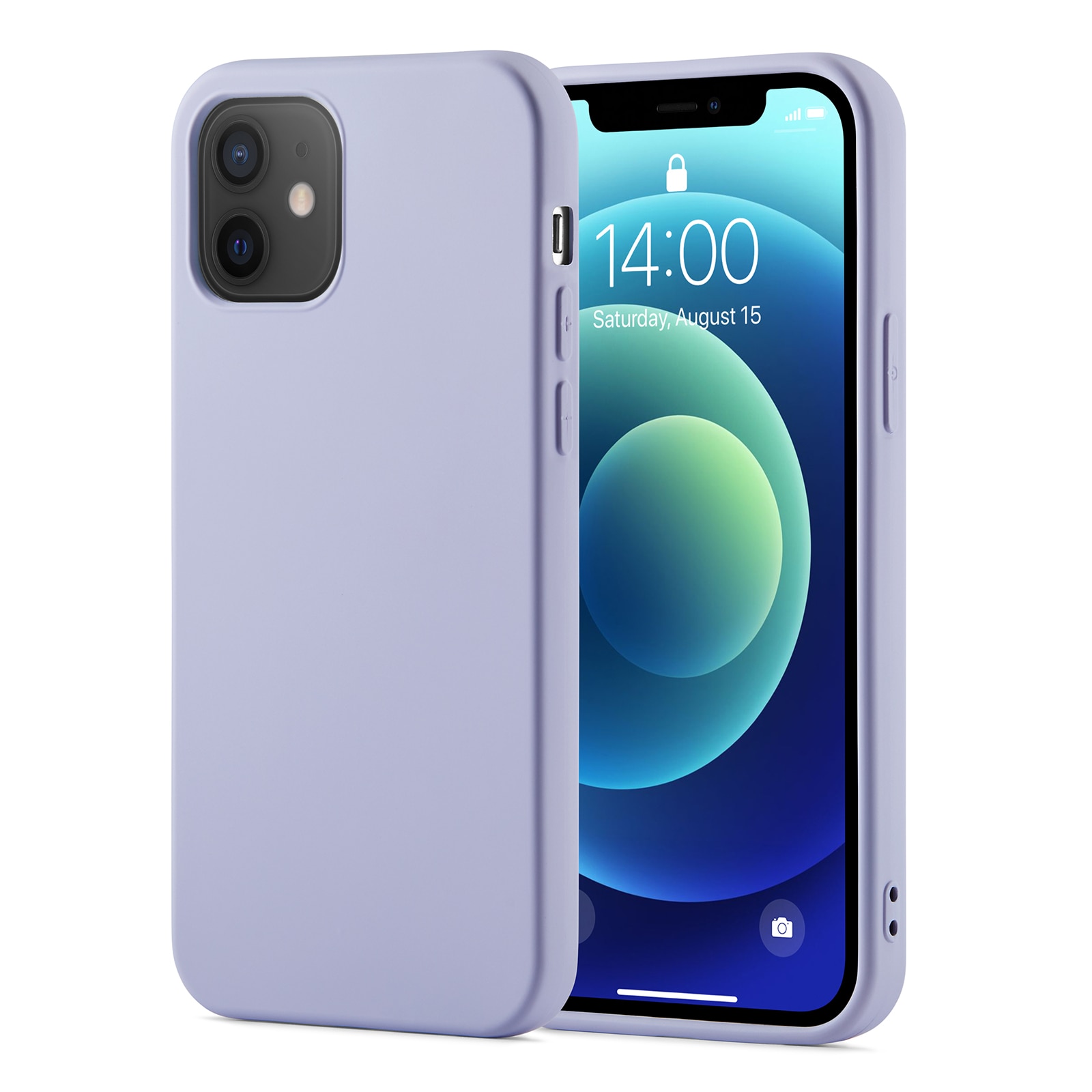 Coque TPU iPhone 12/iPhone 12 Pro, Violet