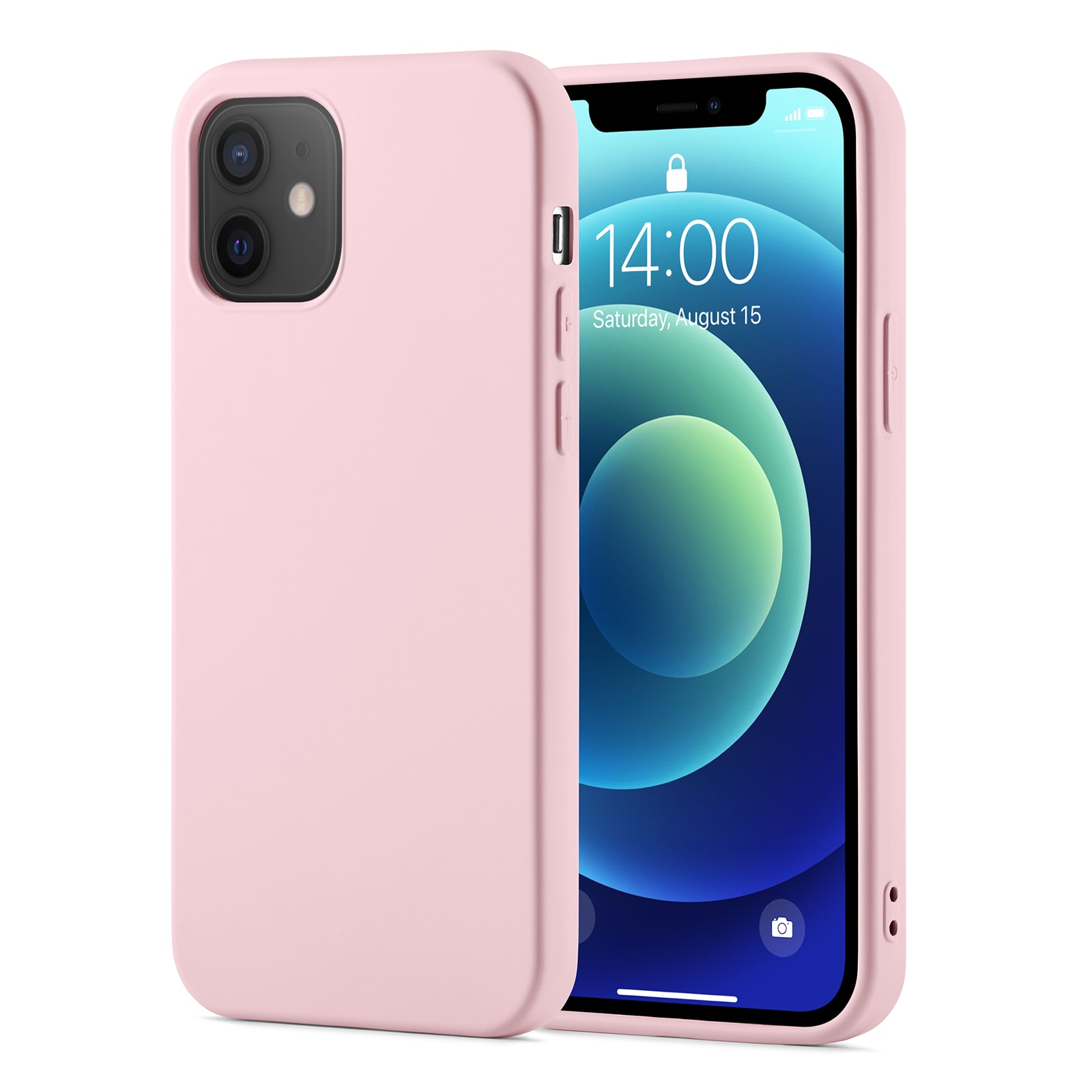 Coque TPU iPhone 12/iPhone 12 Pro, Rose