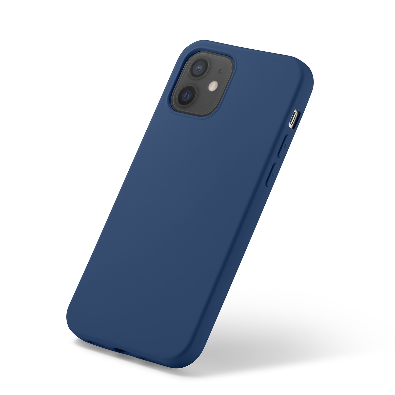 Coque TPU iPhone 12/iPhone 12 Pro, Bleu foncé
