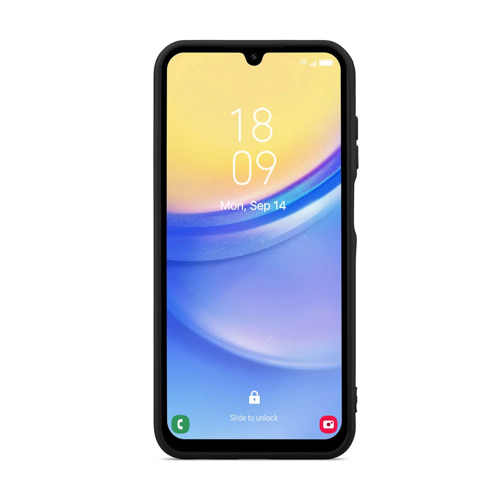 Coque TPU Samsung Galaxy A15, Noir