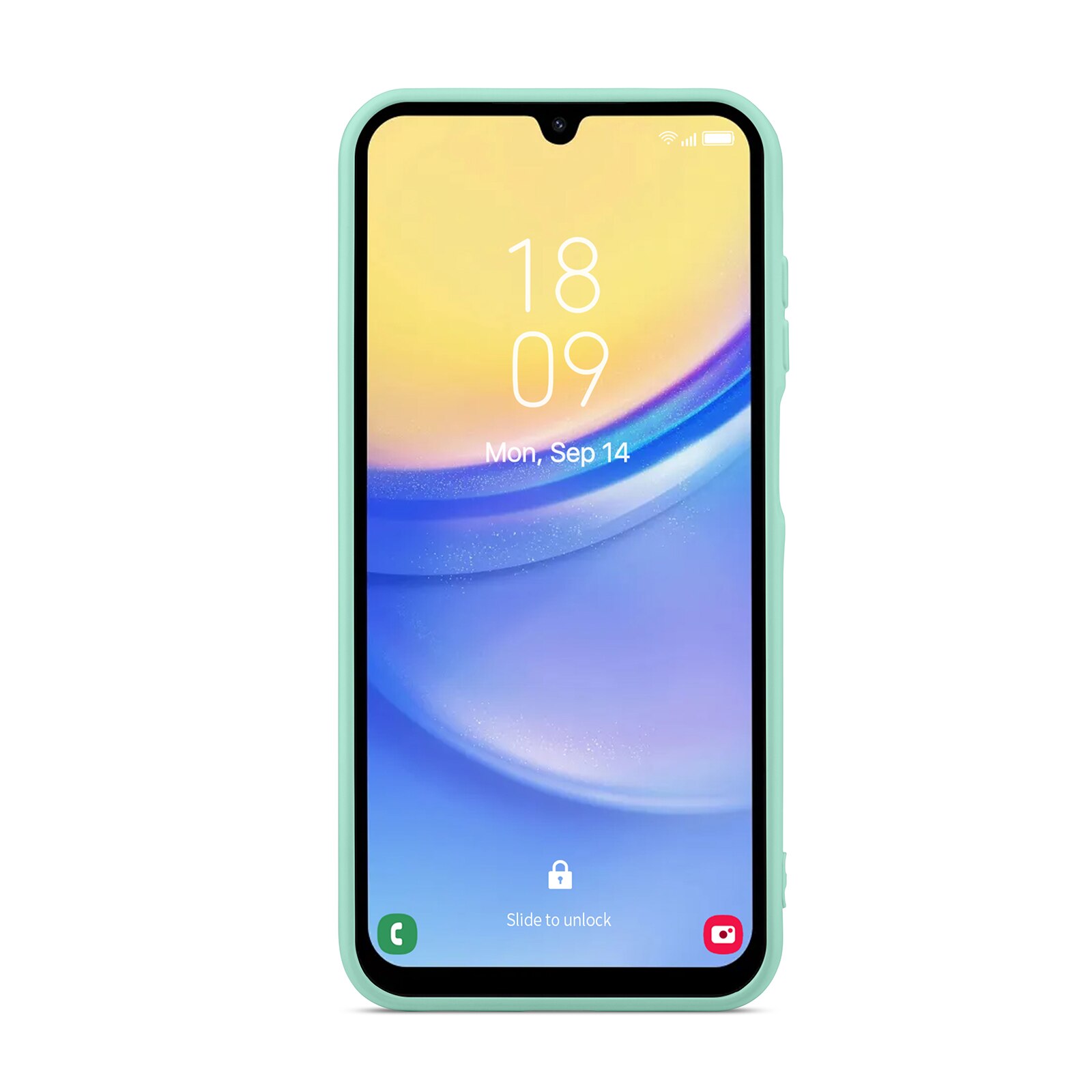 Coque TPU Samsung Galaxy A15, Vert