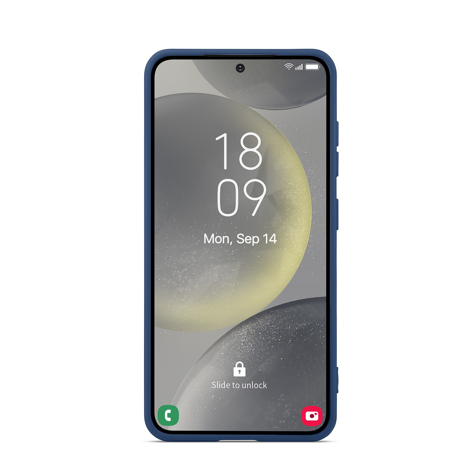 Coque TPU Samsung Galaxy S24, Bleu foncé