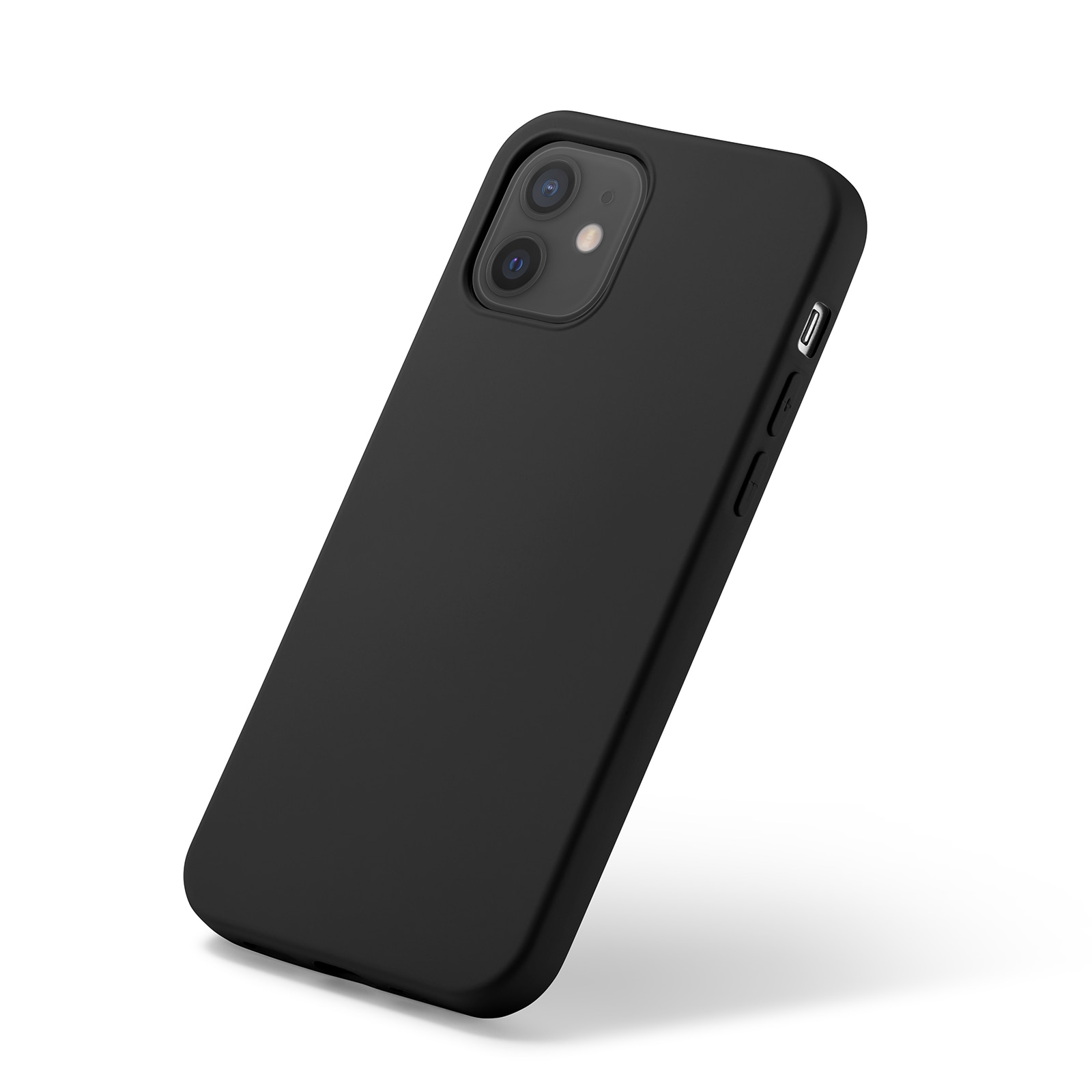 Coque TPU MagSafe iPhone 12/iPhone 12 Pro, Noir