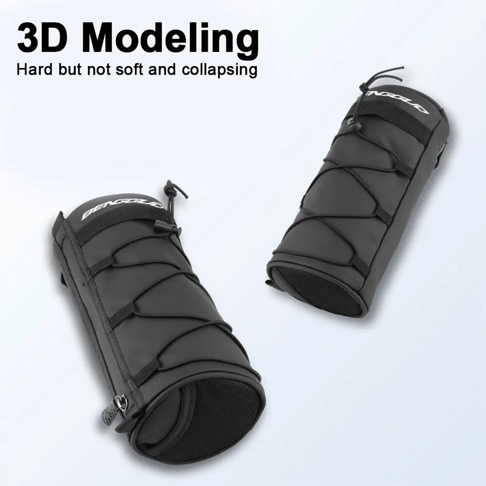Sac pour guidon de vélo, noir
