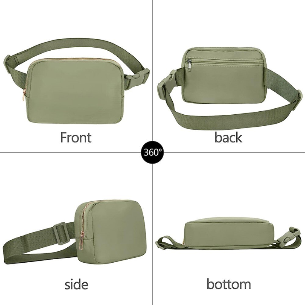 Sac Bandoulière Nylon, vert