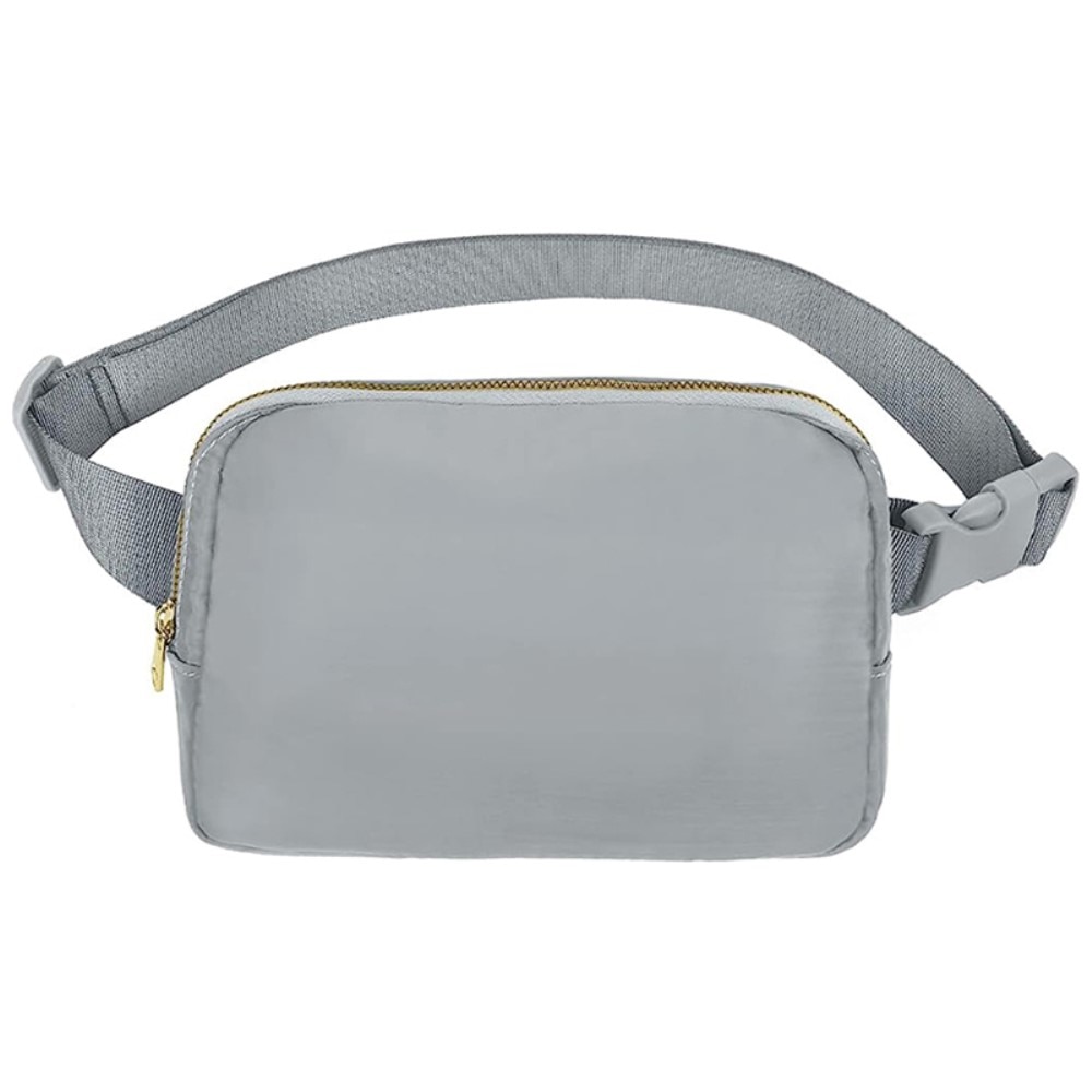 Sac Bandoulière Nylon, gris