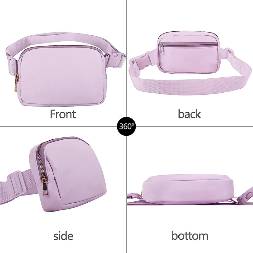 Sac Bandoulière Nylon, violet