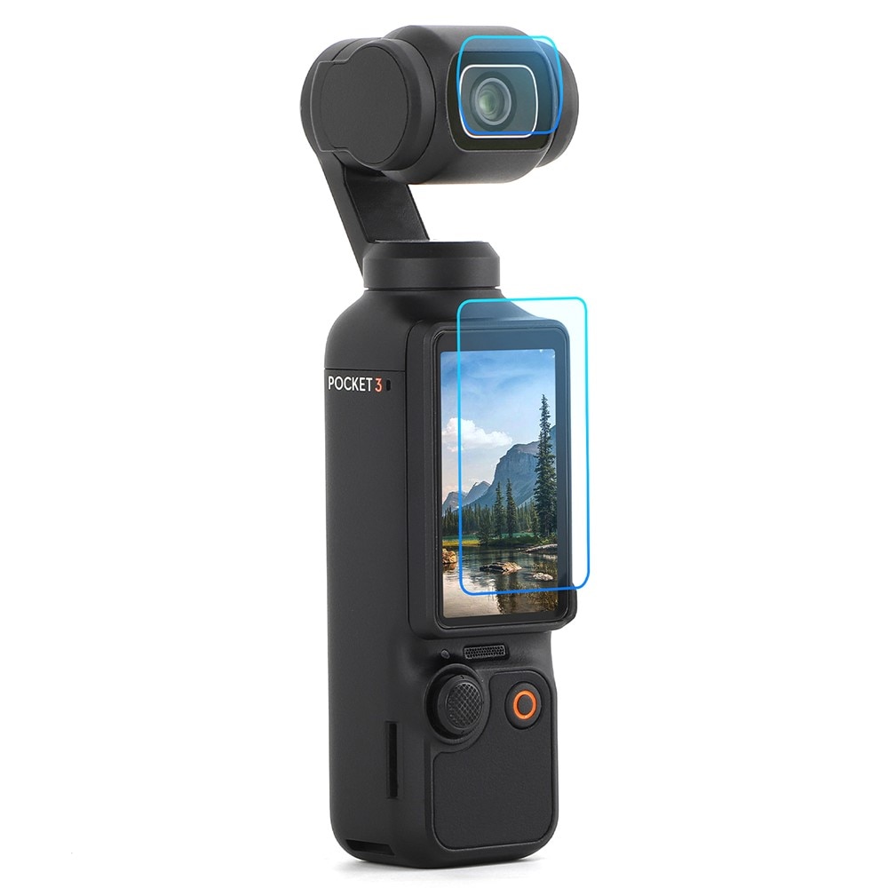 Protecteur d'écran et de caméra verre trempé DJI Osmo Pocket 3