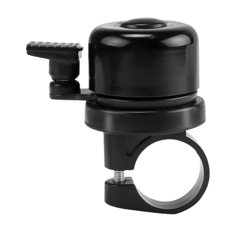 Sonnette de vélo avec support pour Apple AirTag, noir