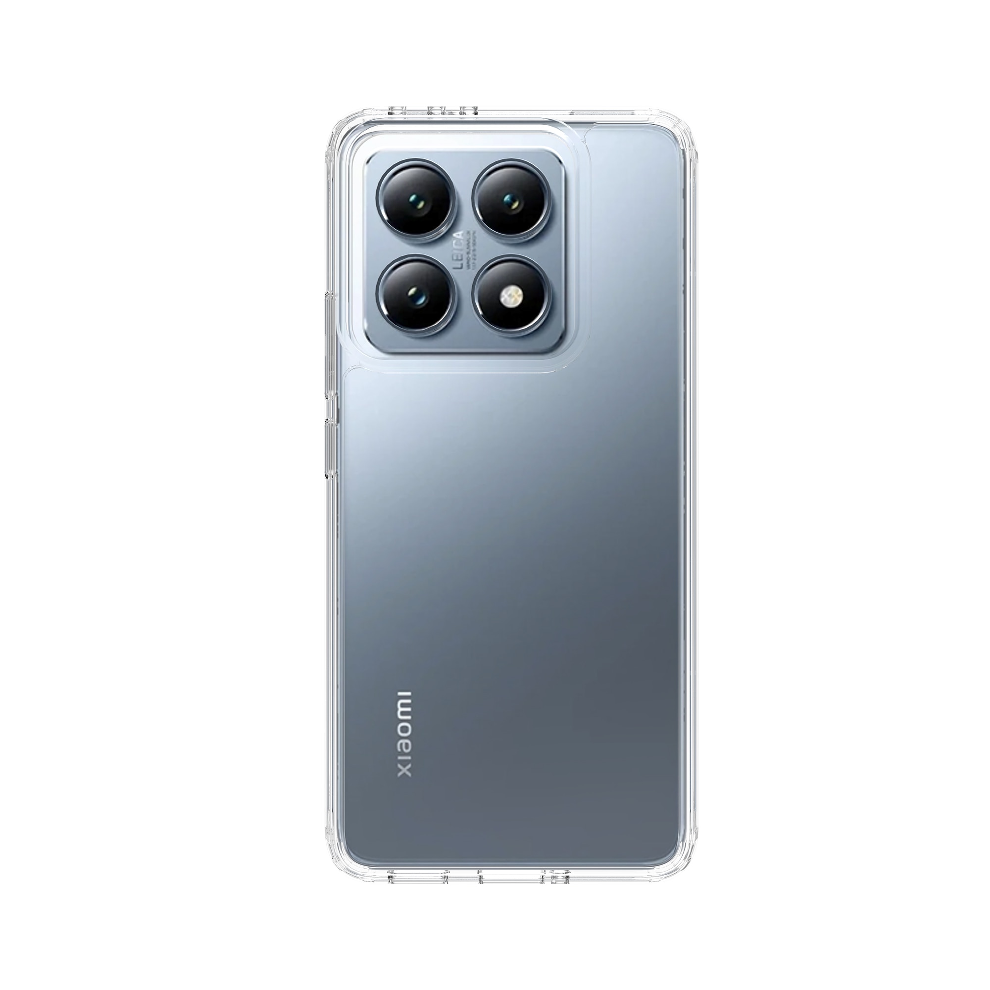 Coque hybride pour Xiaomi 14T, Transparent
