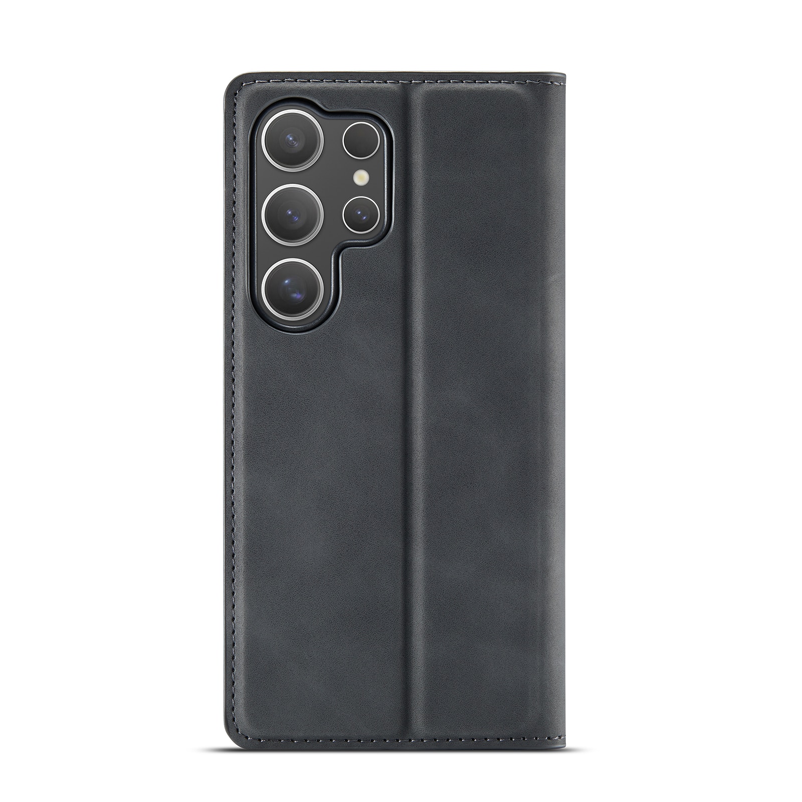 Coque portefeuille mince Samsung Galaxy S25 Ultra, Noir