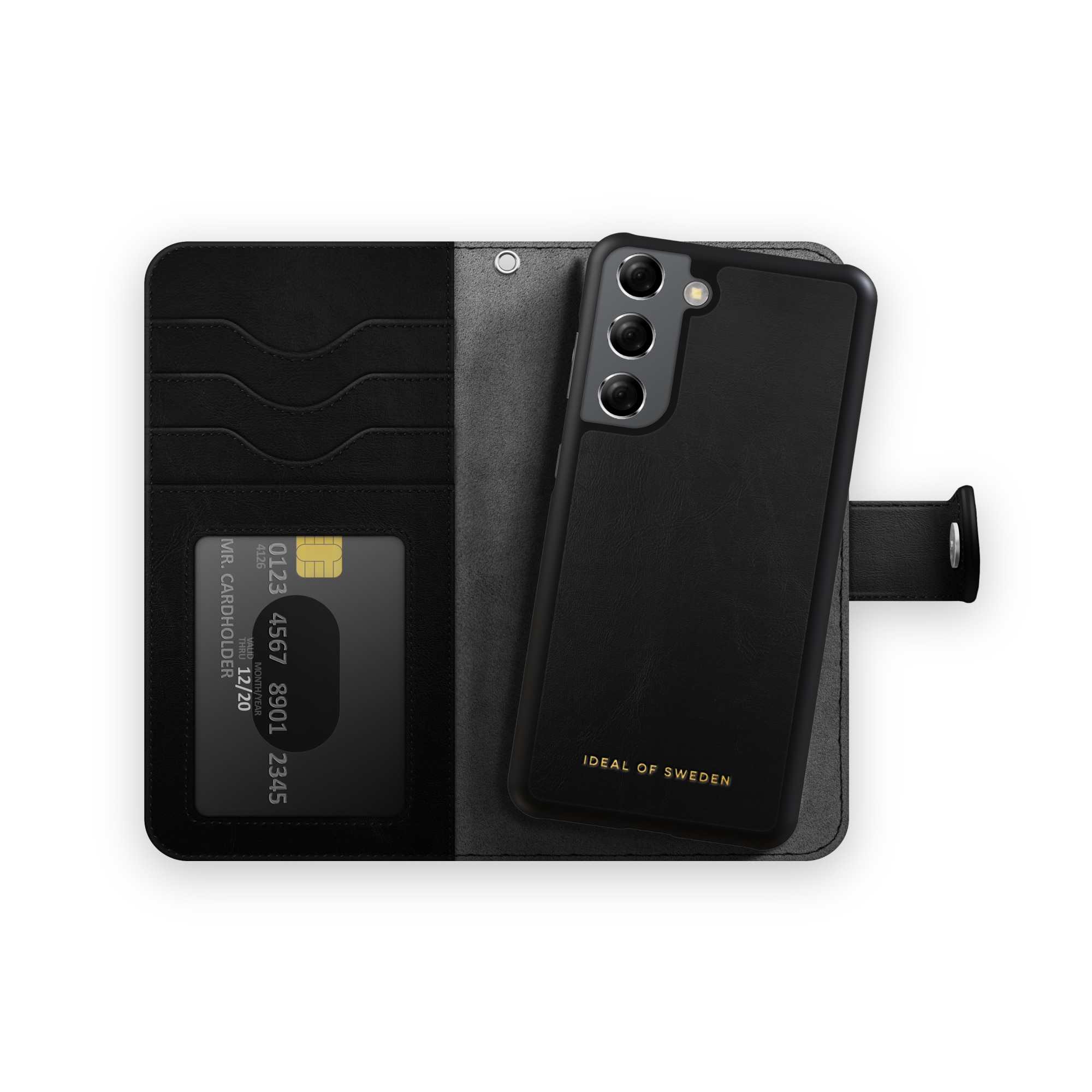 Étui portefeuille Magnet Wallet+ Samsung Galaxy S21 Black